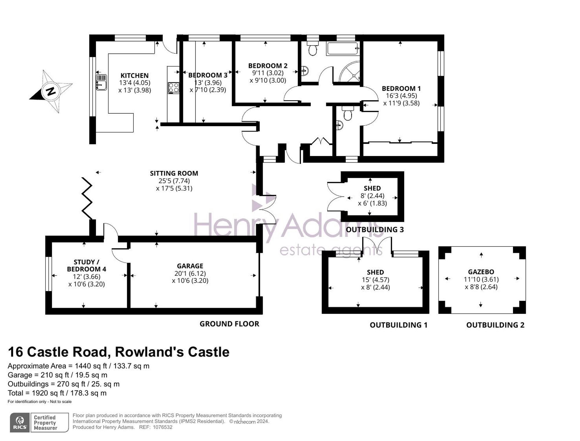 Castle Road, Rowland's Castle, PO9 floorplans