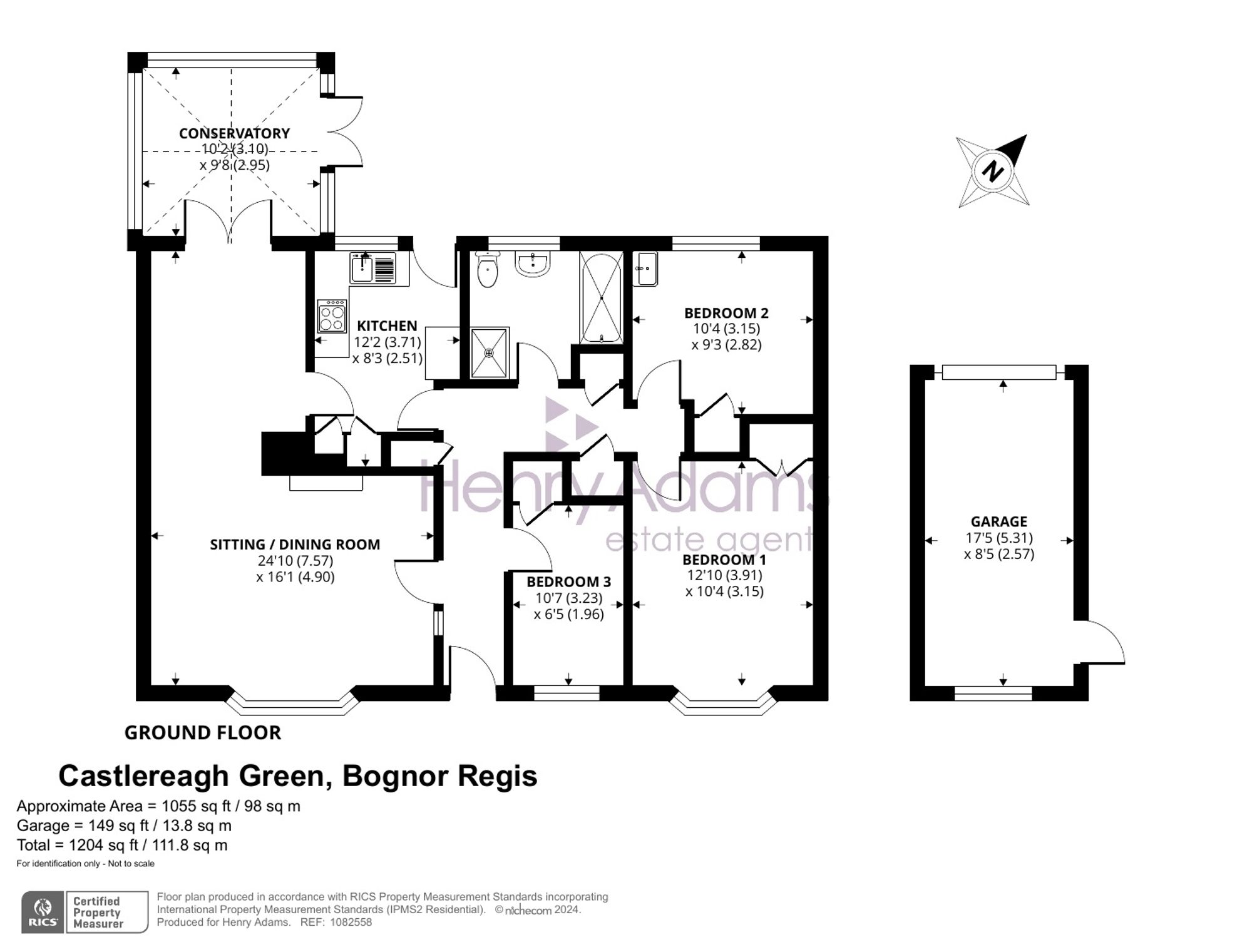 Castlereagh Green, Felpham, PO22 floorplans