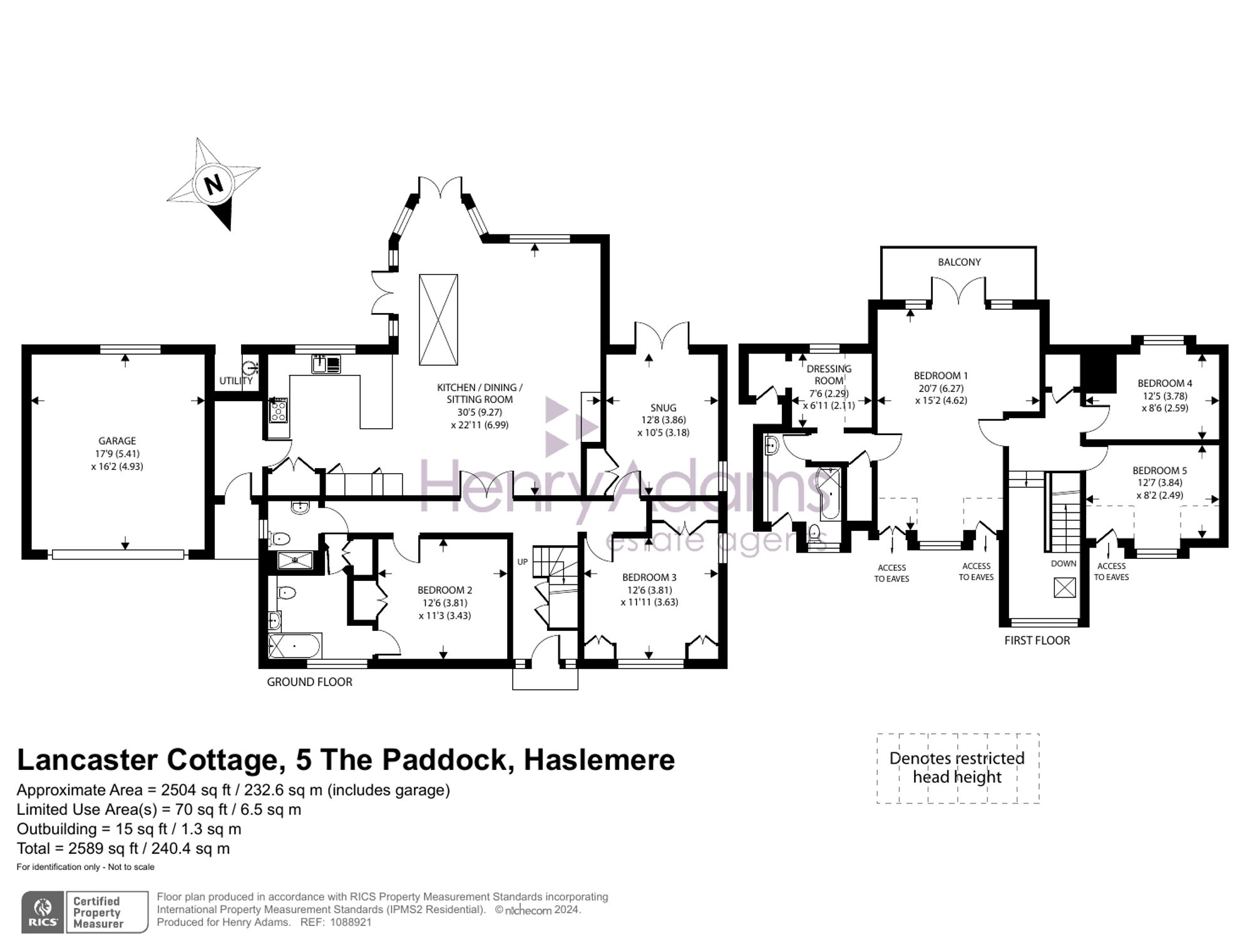 The Paddock, Haslemere, GU27 floorplans