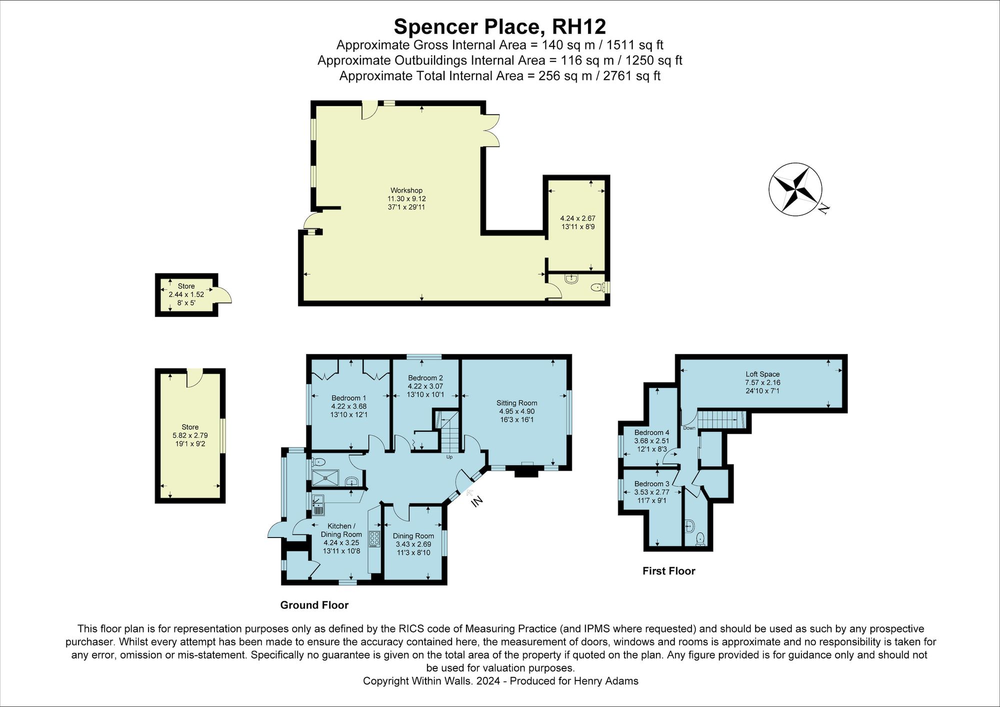 Spencers Place, Horsham, RH12 floorplans