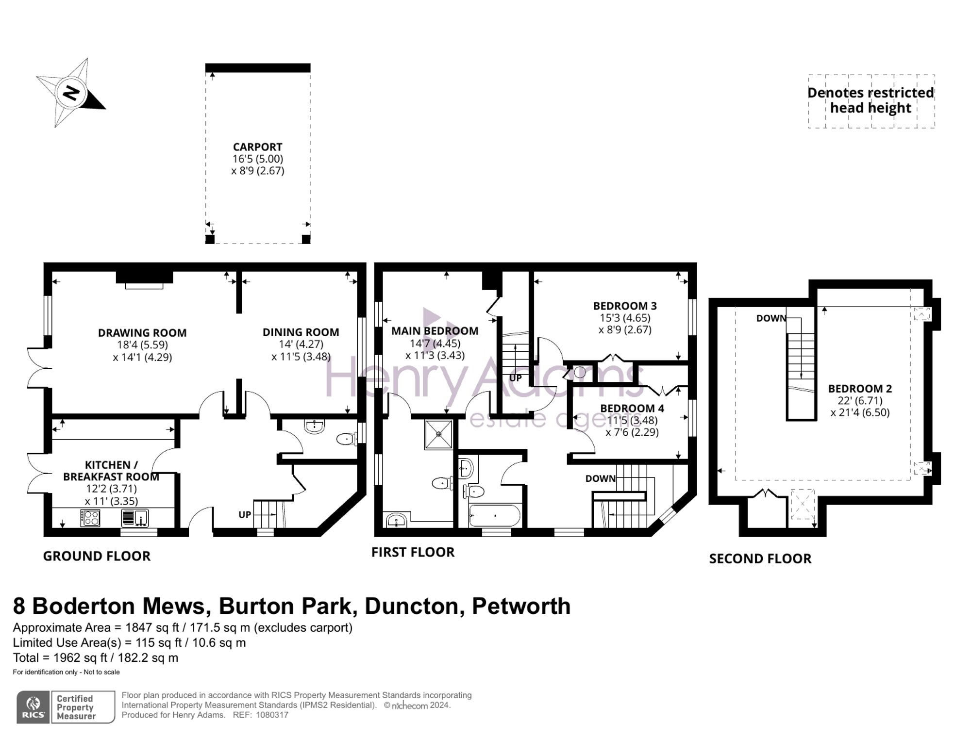 Burton Park, Duncton, GU28 floorplans