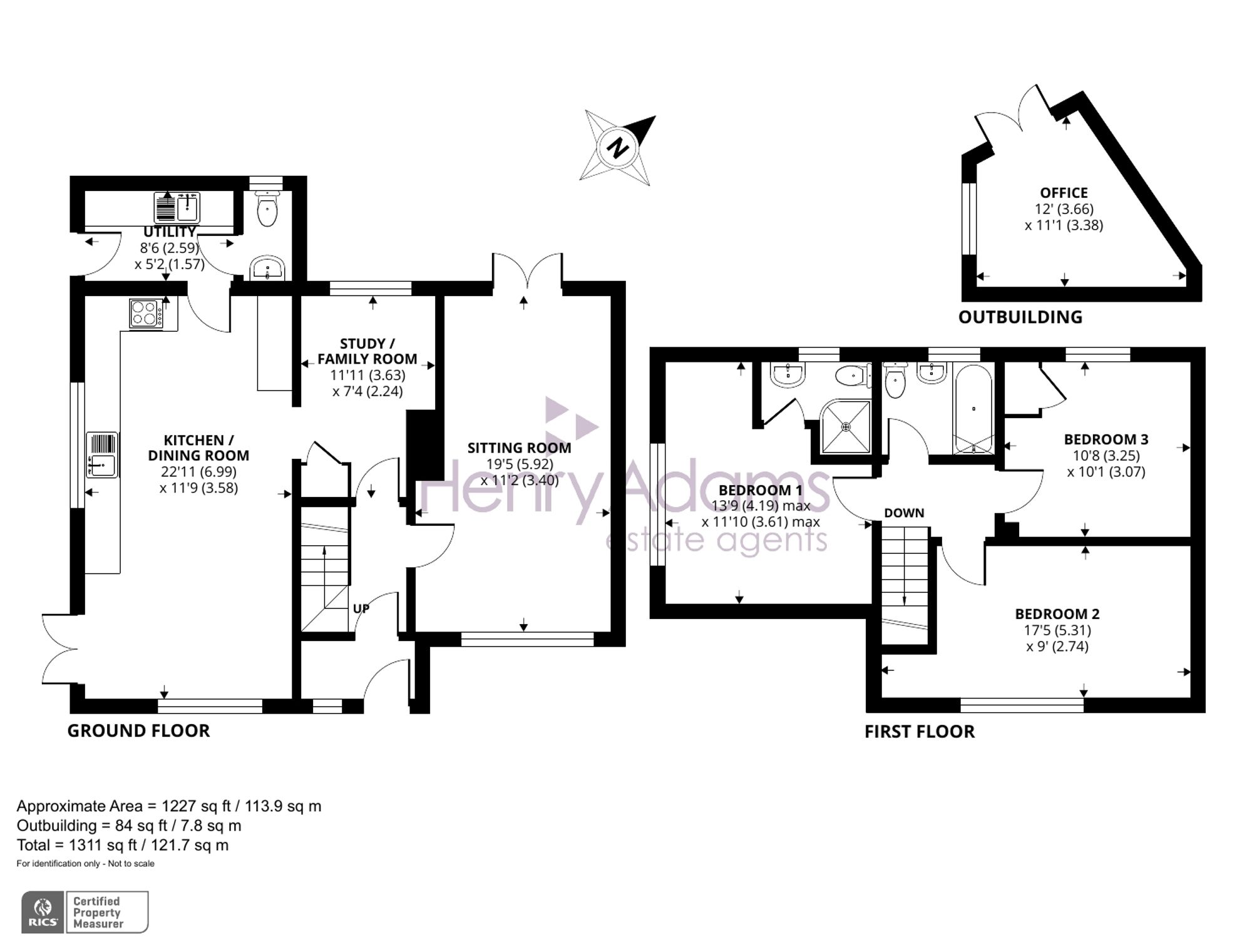 Oliver Whitby Road, Chichester, PO19 floorplans