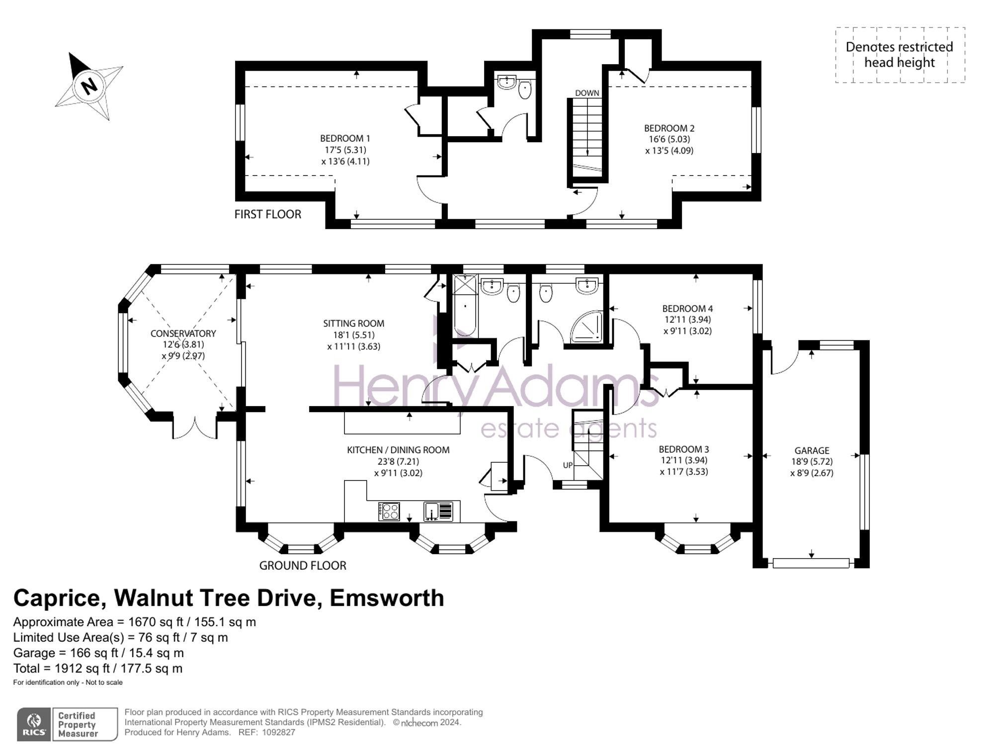 Walnut Tree Drive, Woodmancote, PO10 floorplans