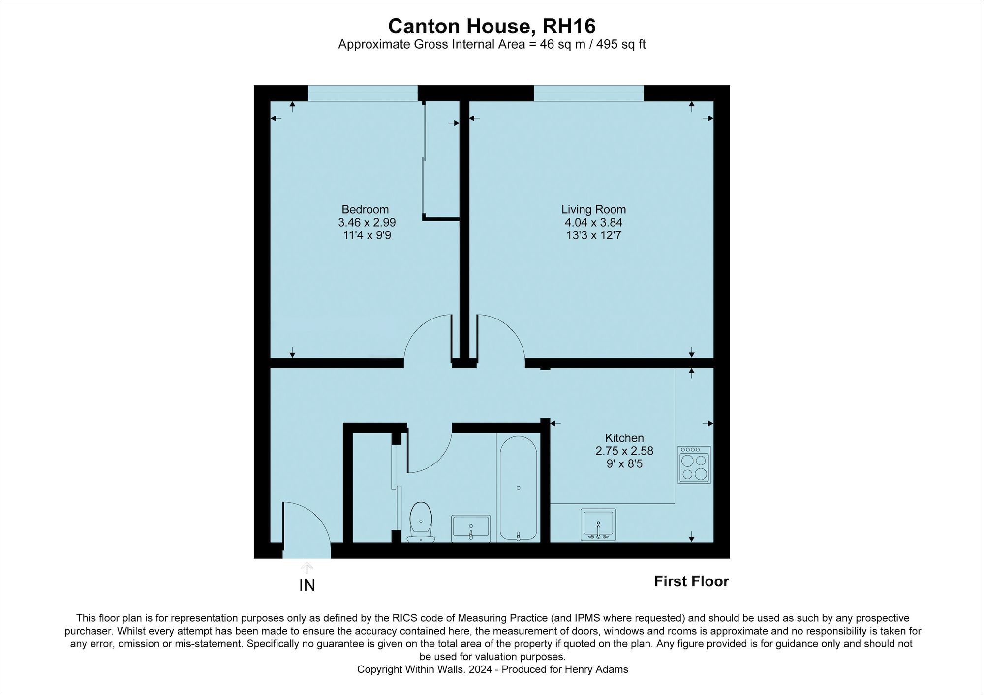 Canton House, Great Heathmead, RH16 floorplans