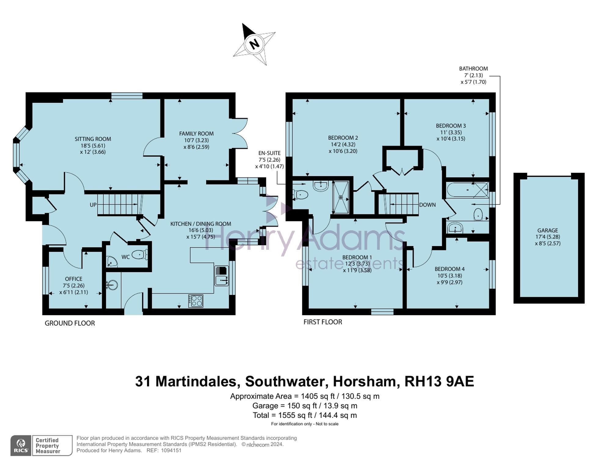 Martindales, Southwater, RH13 floorplans