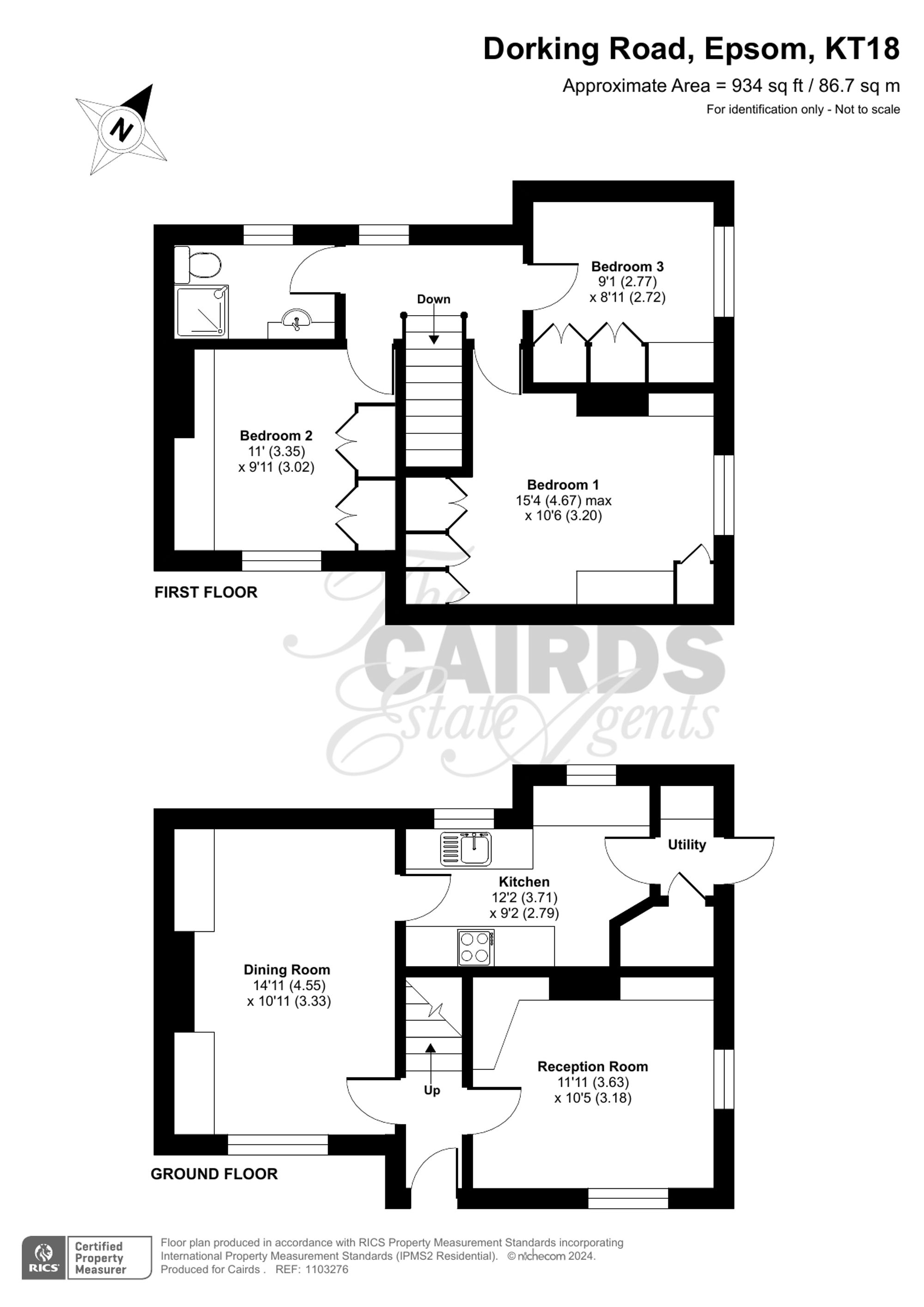 Dorking Road, Epsom, KT18 Cairds Estate Agents