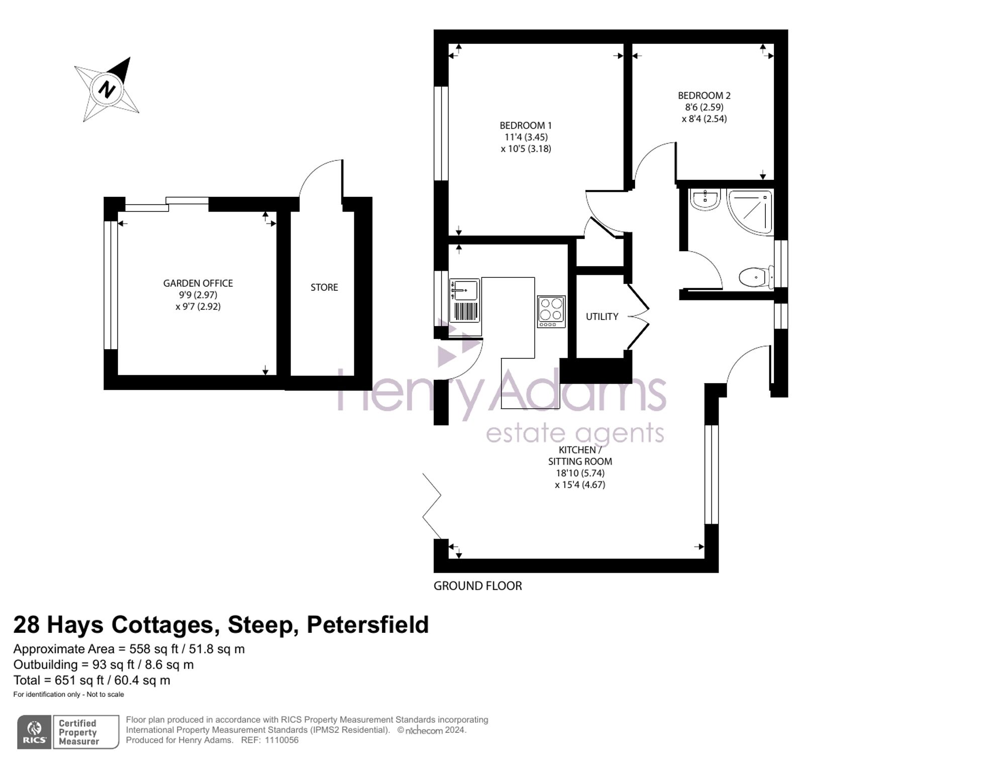 Hays Cottages, Steep, GU32 floorplans