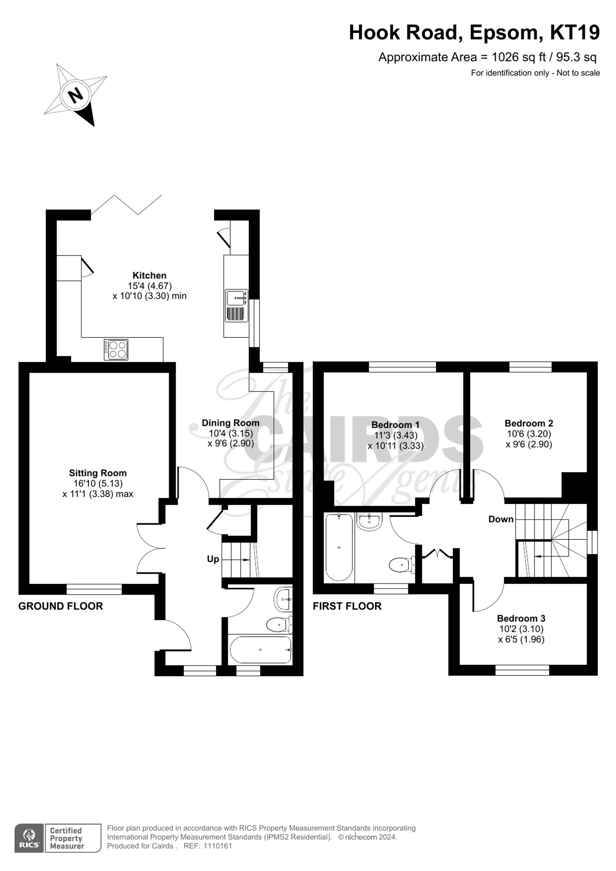 Hook Road, Epsom, KT19 Cairds Estate Agents