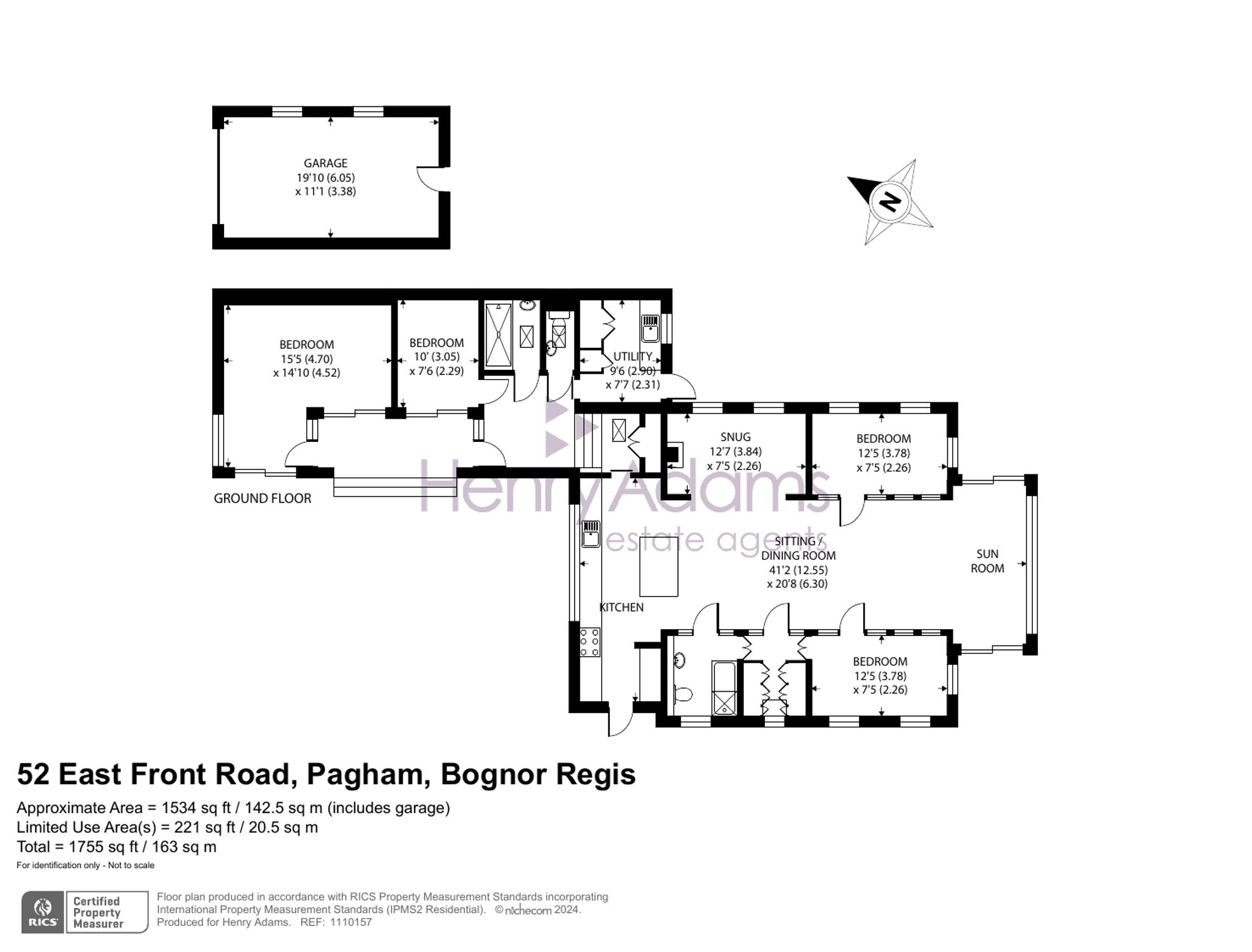 East Front Road, Pagham, PO21 floorplans