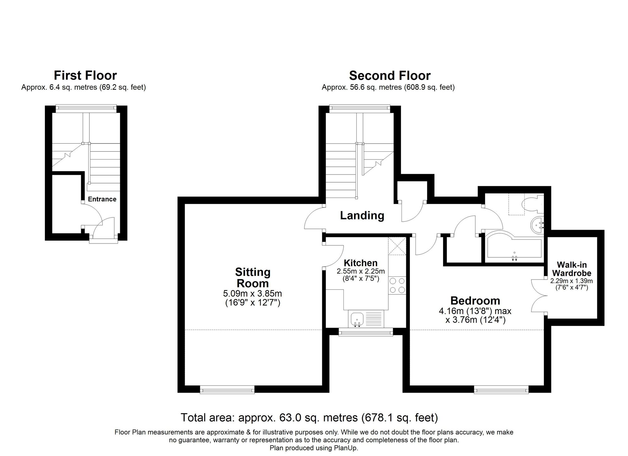 1 Bedroom  For Sale - London Road, Baldock, SG7