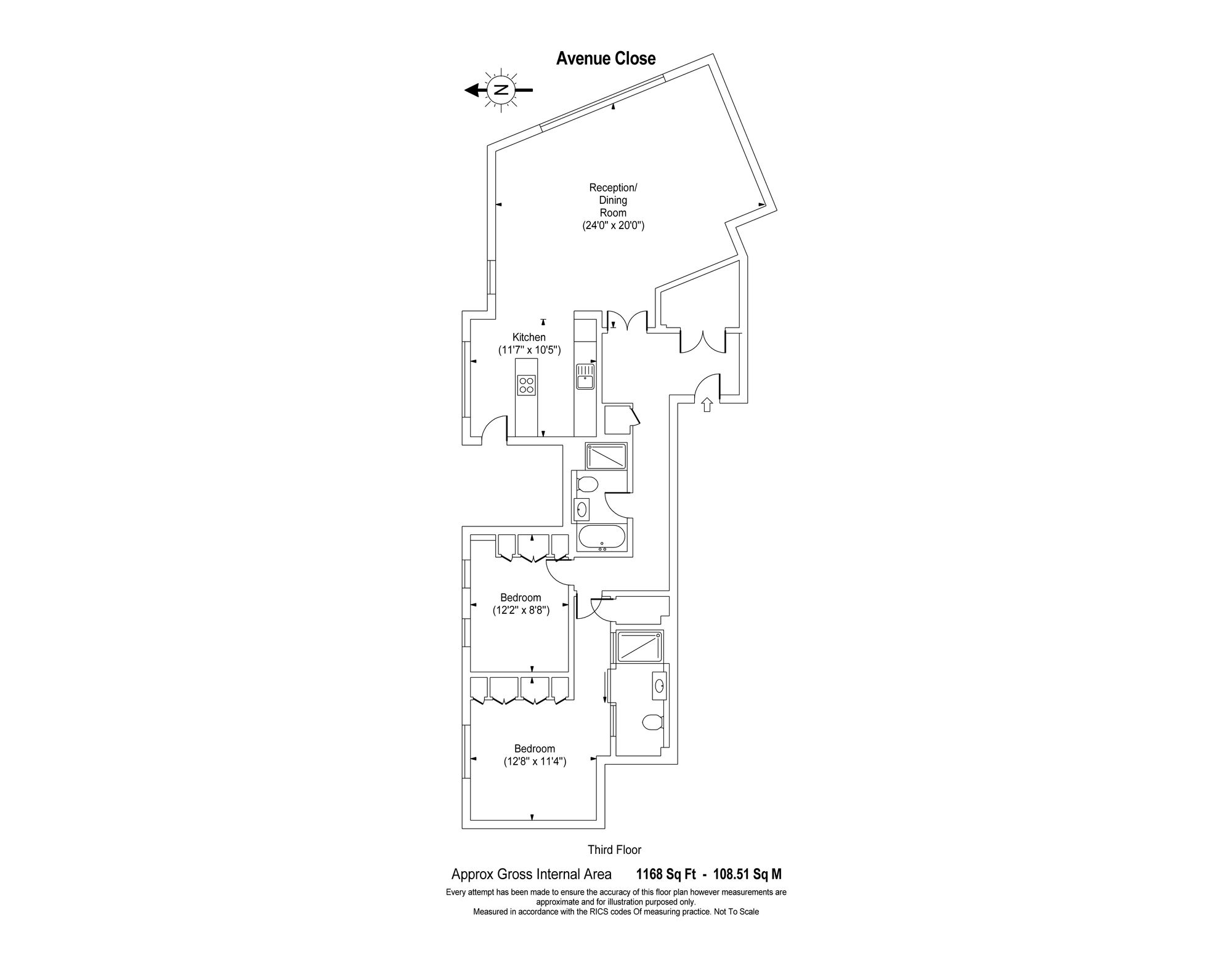 Avenue Close web floorplan
