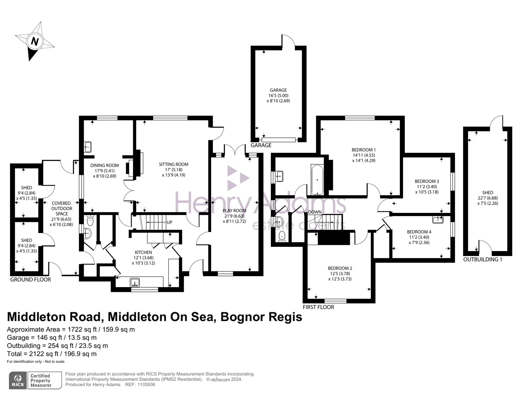 110 Middleton Road, Bognor Regis, PO22 floorplans