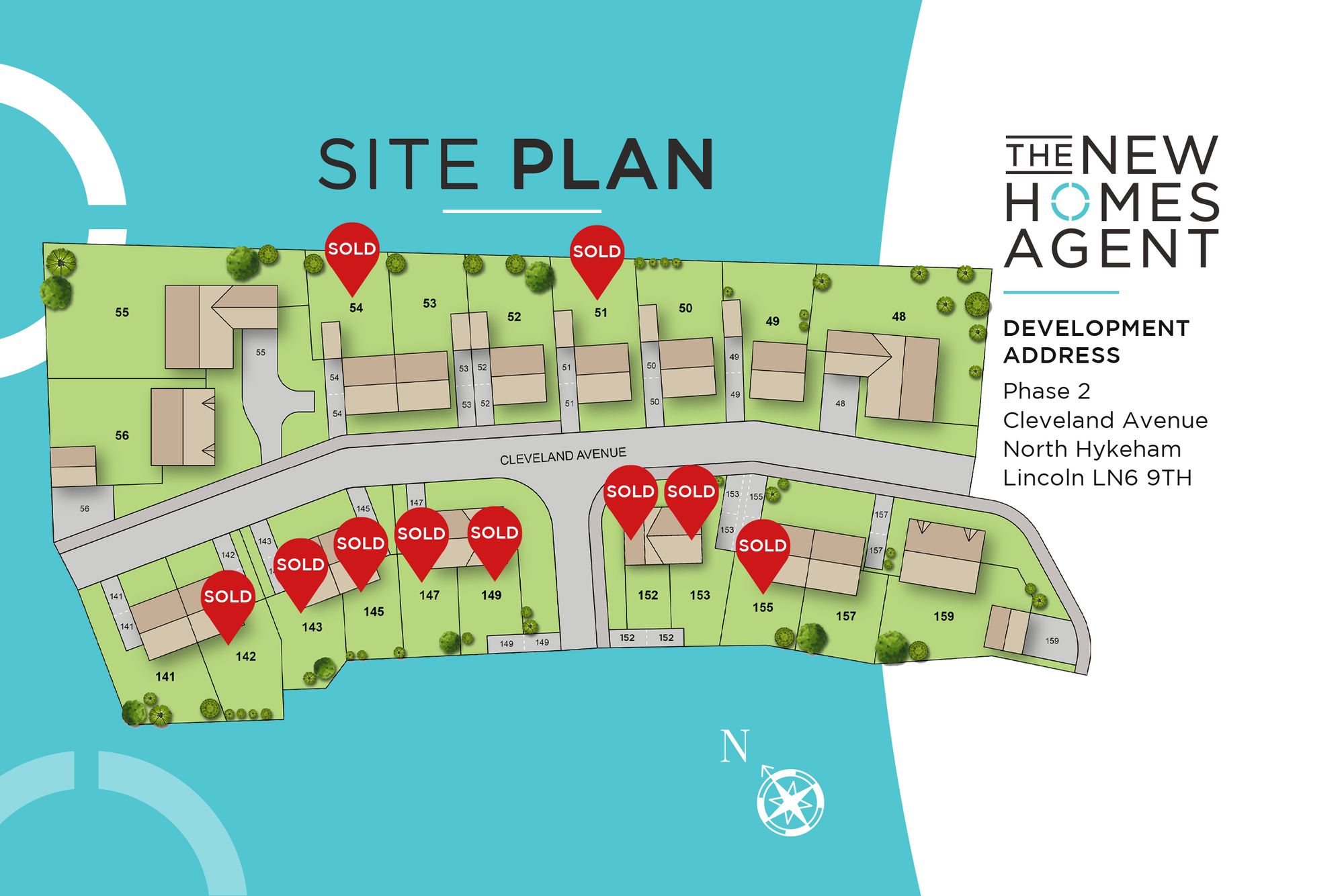 Plot 141, Cleveland Avenue, North Hykeham The New Homes Agent