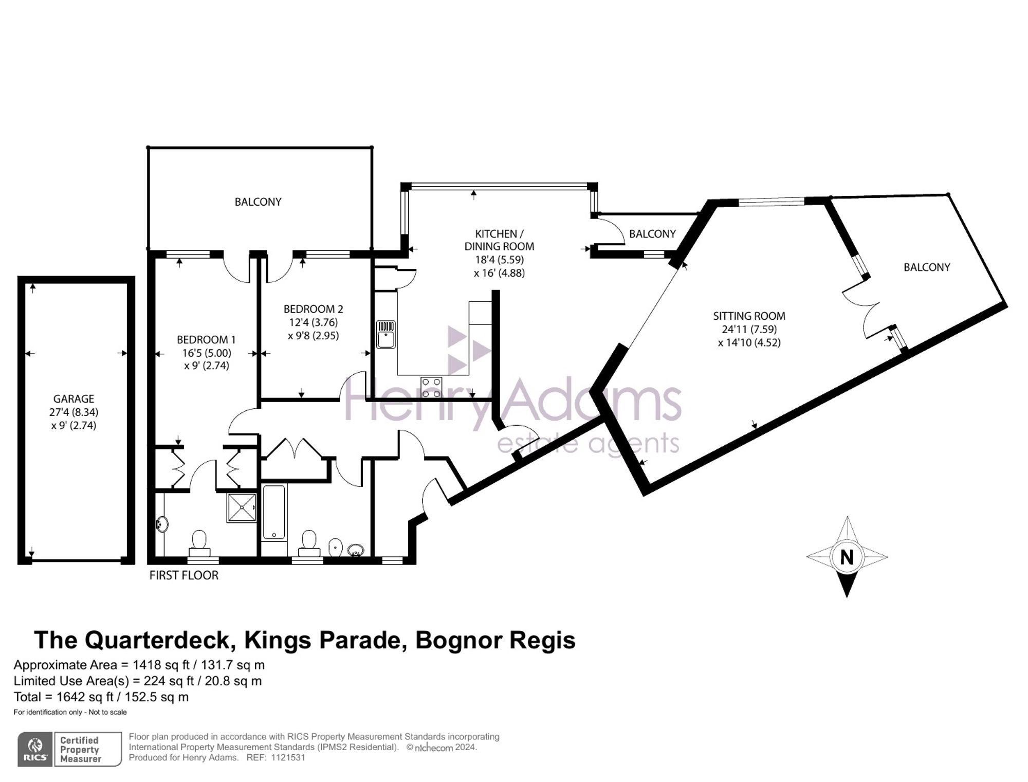 Kings Parade, Bognor Regis, PO21 floorplan