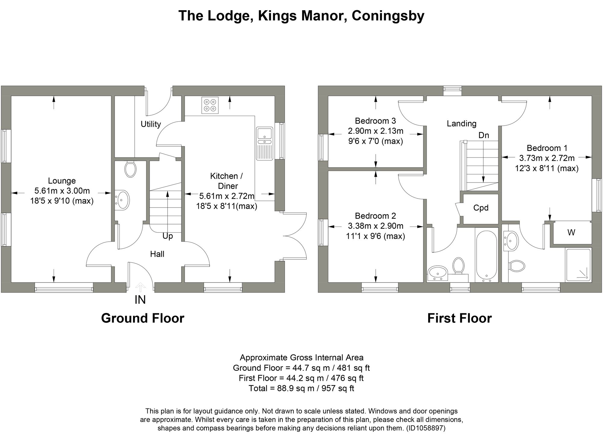 Plot 74, Kings Manor, Coningsby The New Homes Agent