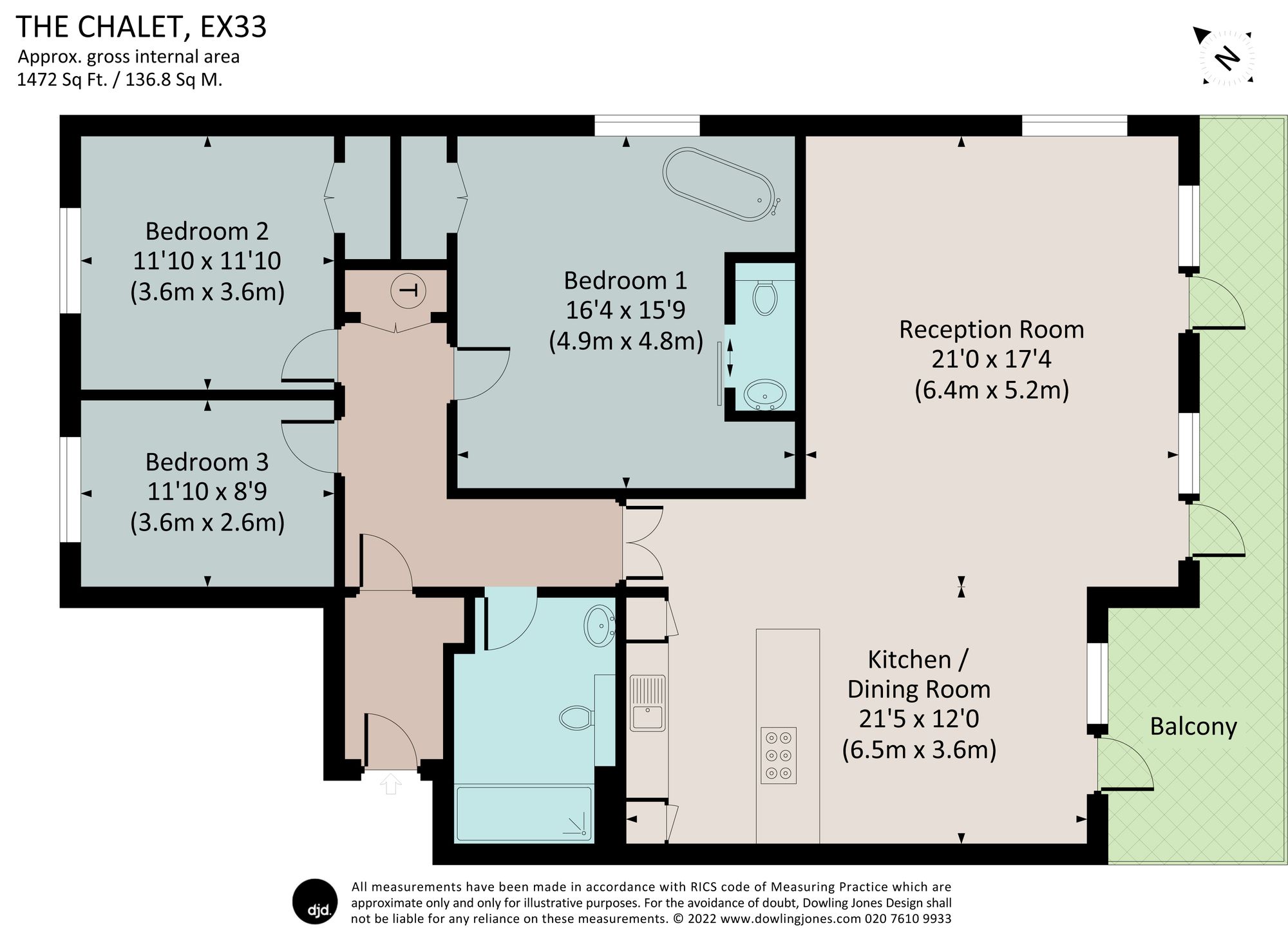 Saunton, Devon floorplan