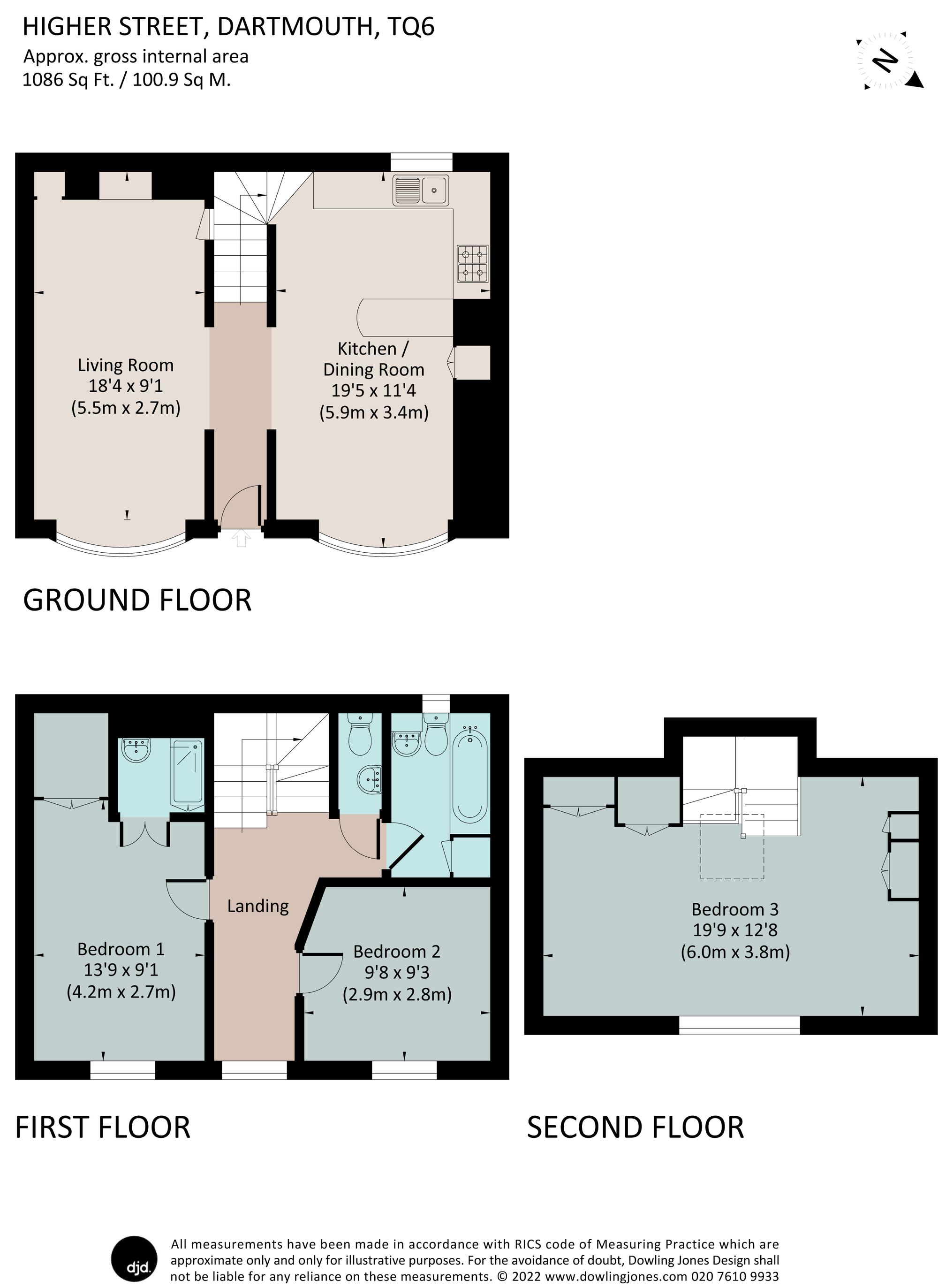 Cherub Cottage, Higher Street, Dartmouth floorplan