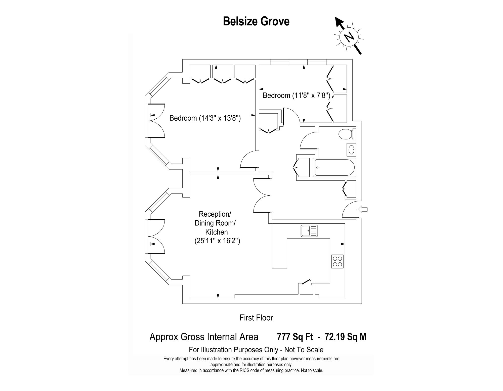 Belsize Grove web floorplan