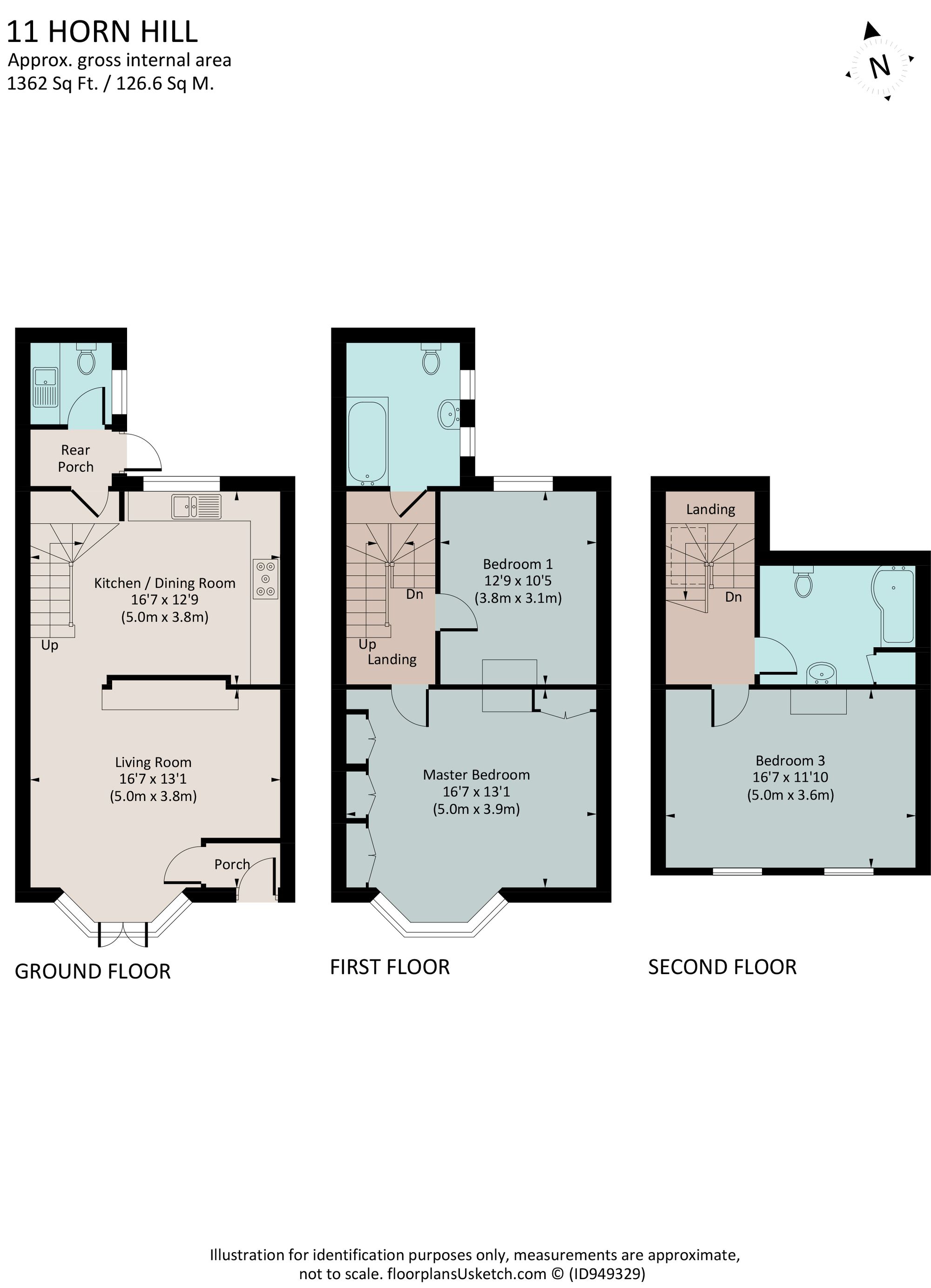11 Horn Hill, Dartmouth floorplan