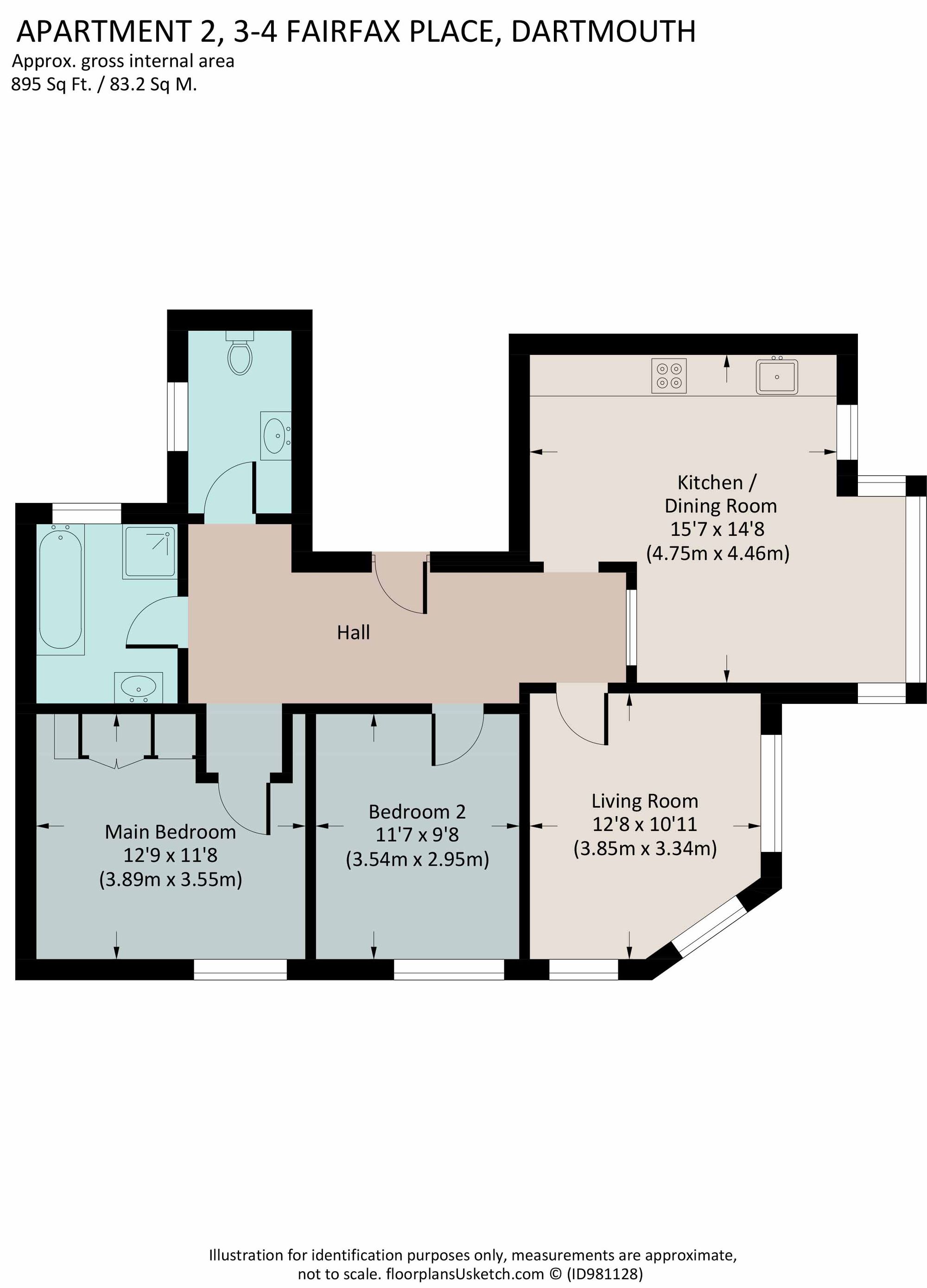 Fairfax Place, Dartmouth floorplan