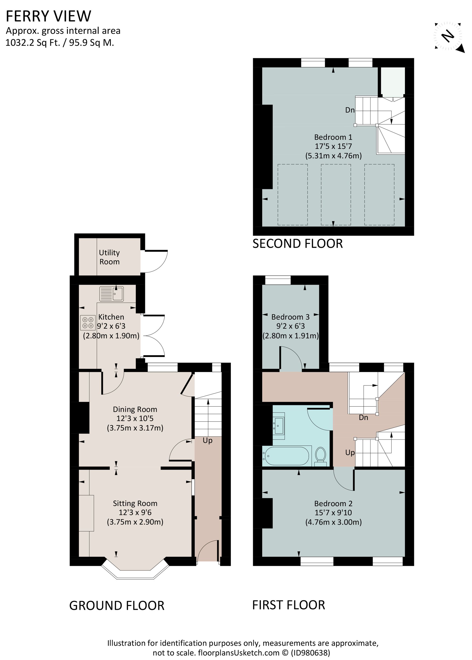 Ferry View, Sandquay Road, Dartmouth floorplan