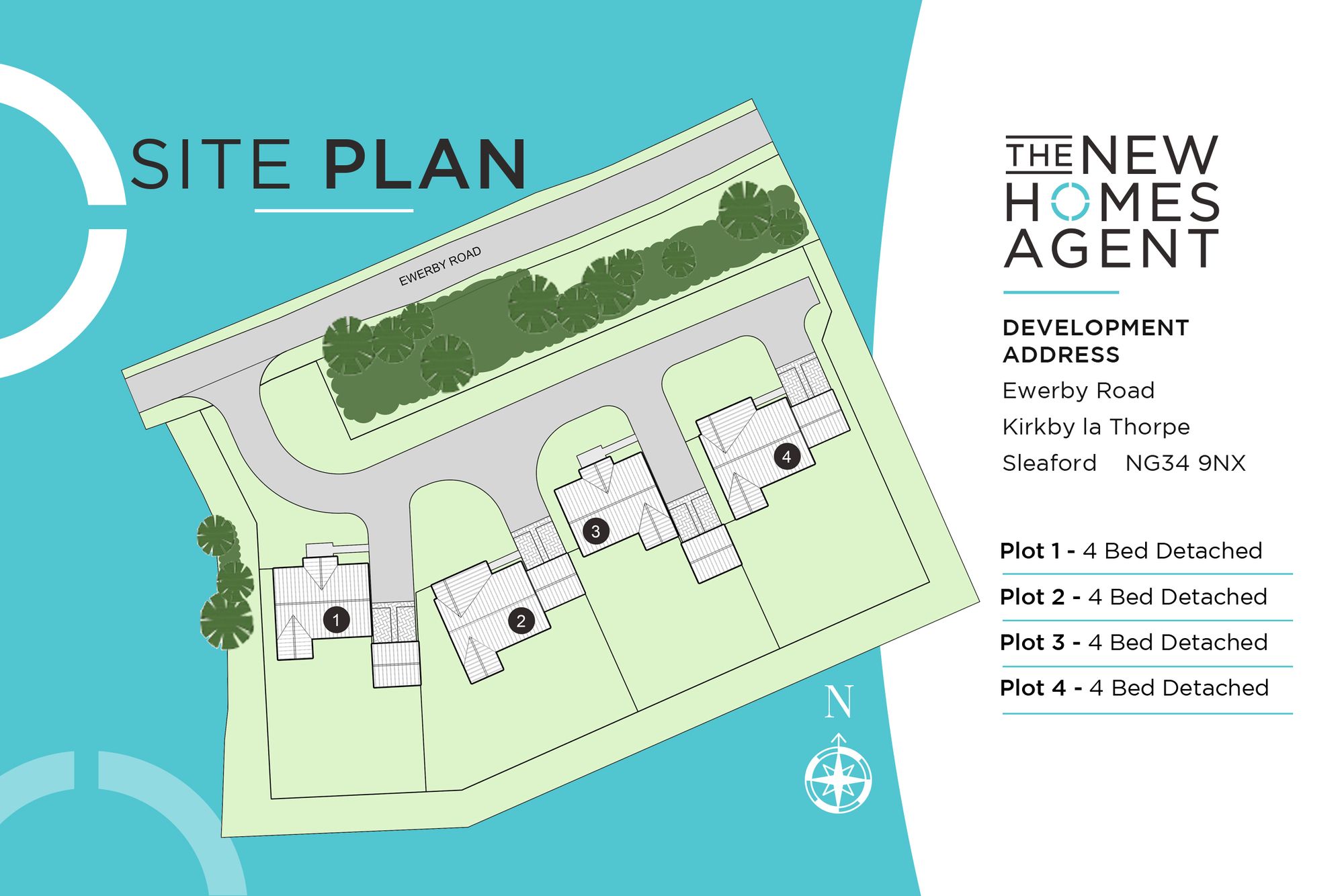 Plot 1, Ewerby Road, Kirby La Thorpe The New Homes Agent