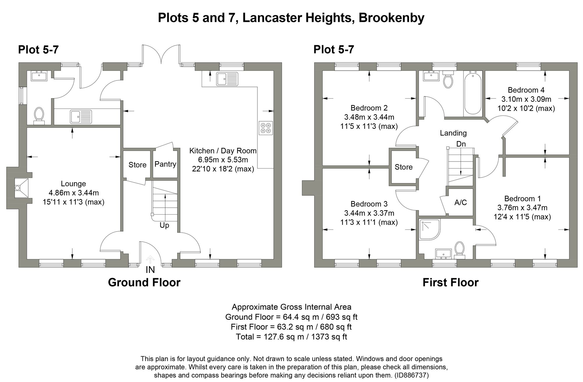 Plot 5, Lancaster Heights, Brookenby The New Homes Agent