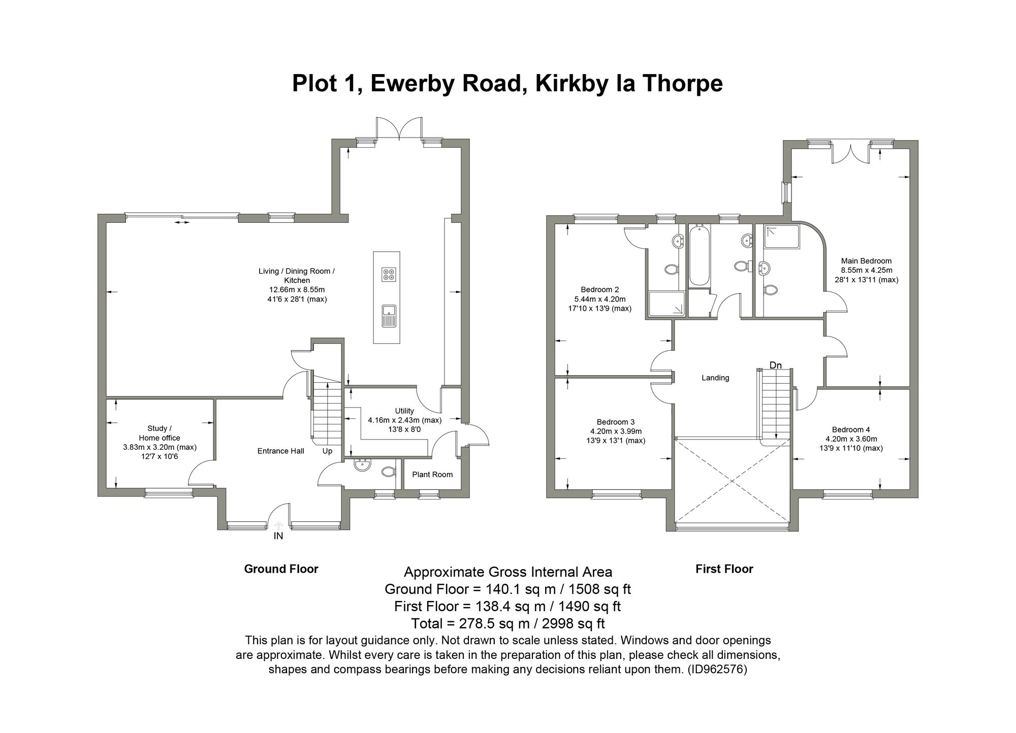 Plot 1, Ewerby Road, Kirby La Thorpe The New Homes Agent
