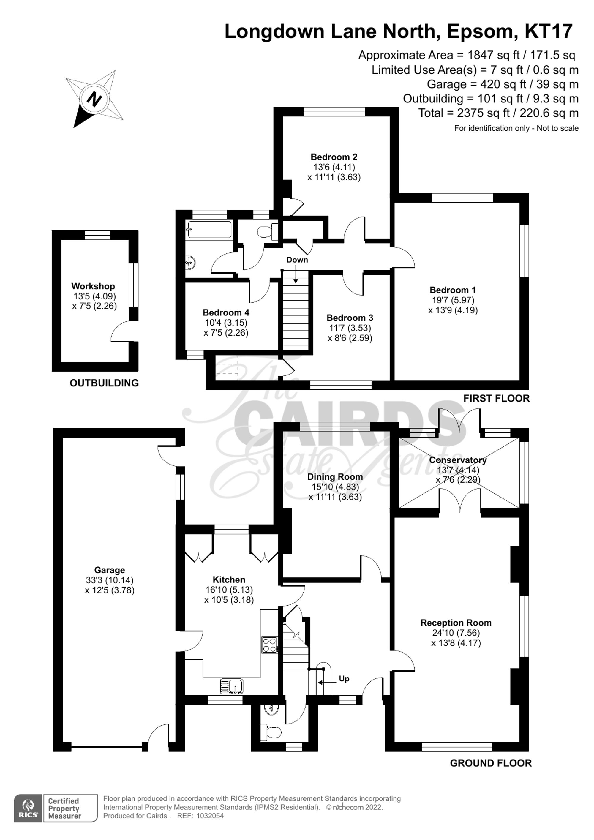 Longdown Lane North, Epsom, KT17 Cairds Estate Agents