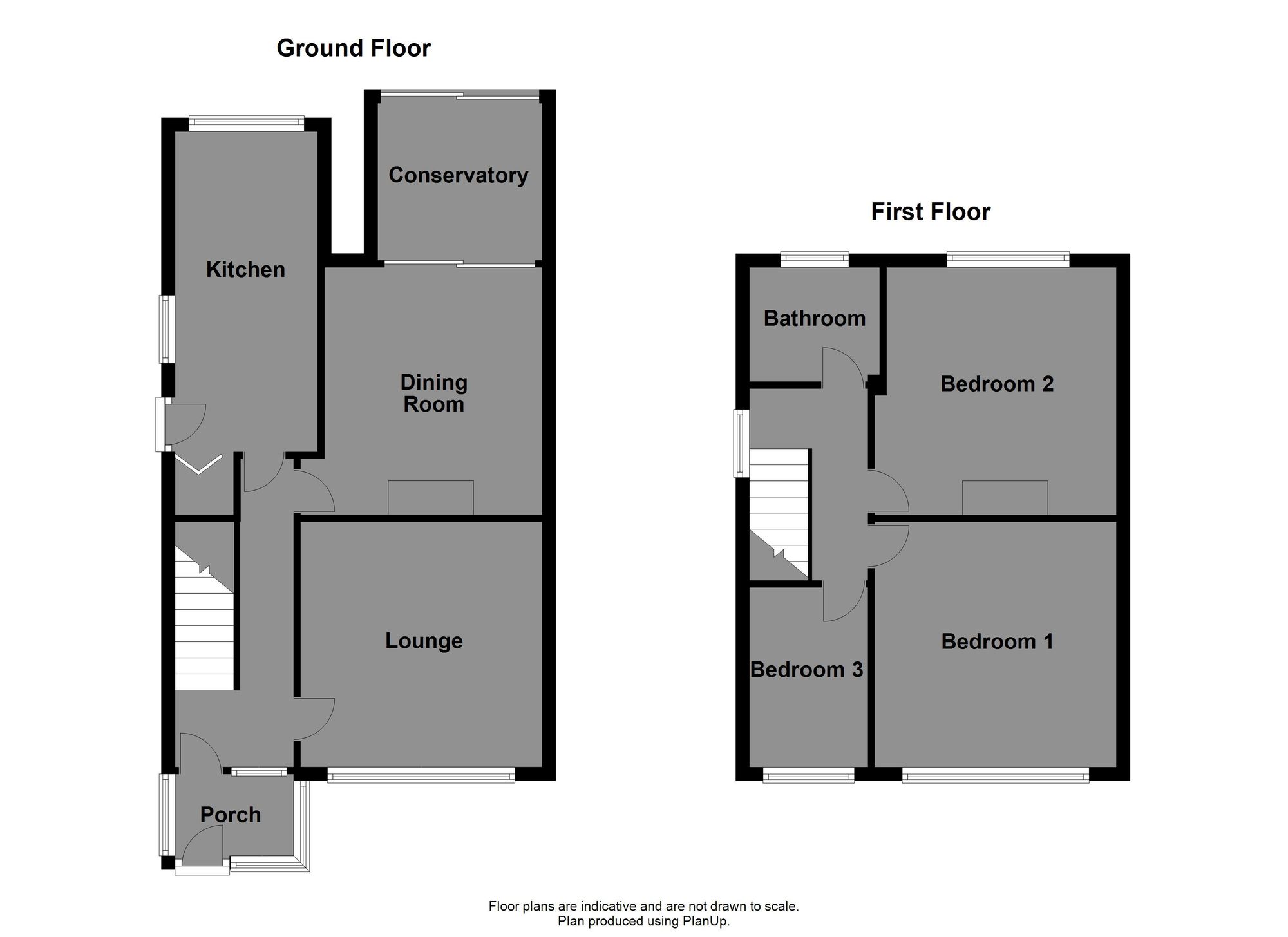 floorplan for Daleson Close, Northowram, HX3