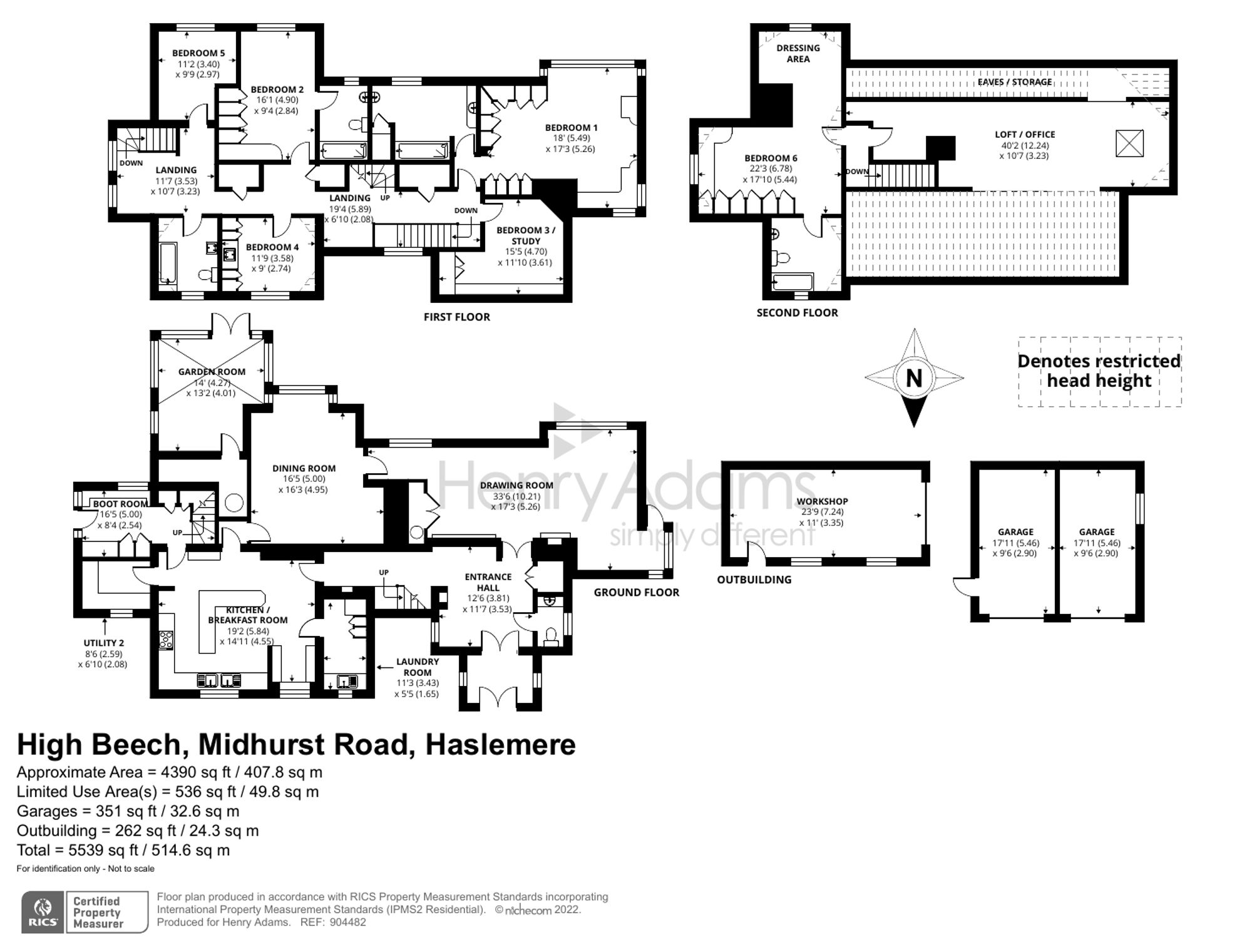 Midhurst Road, Haslemere, GU27 Floor Plans