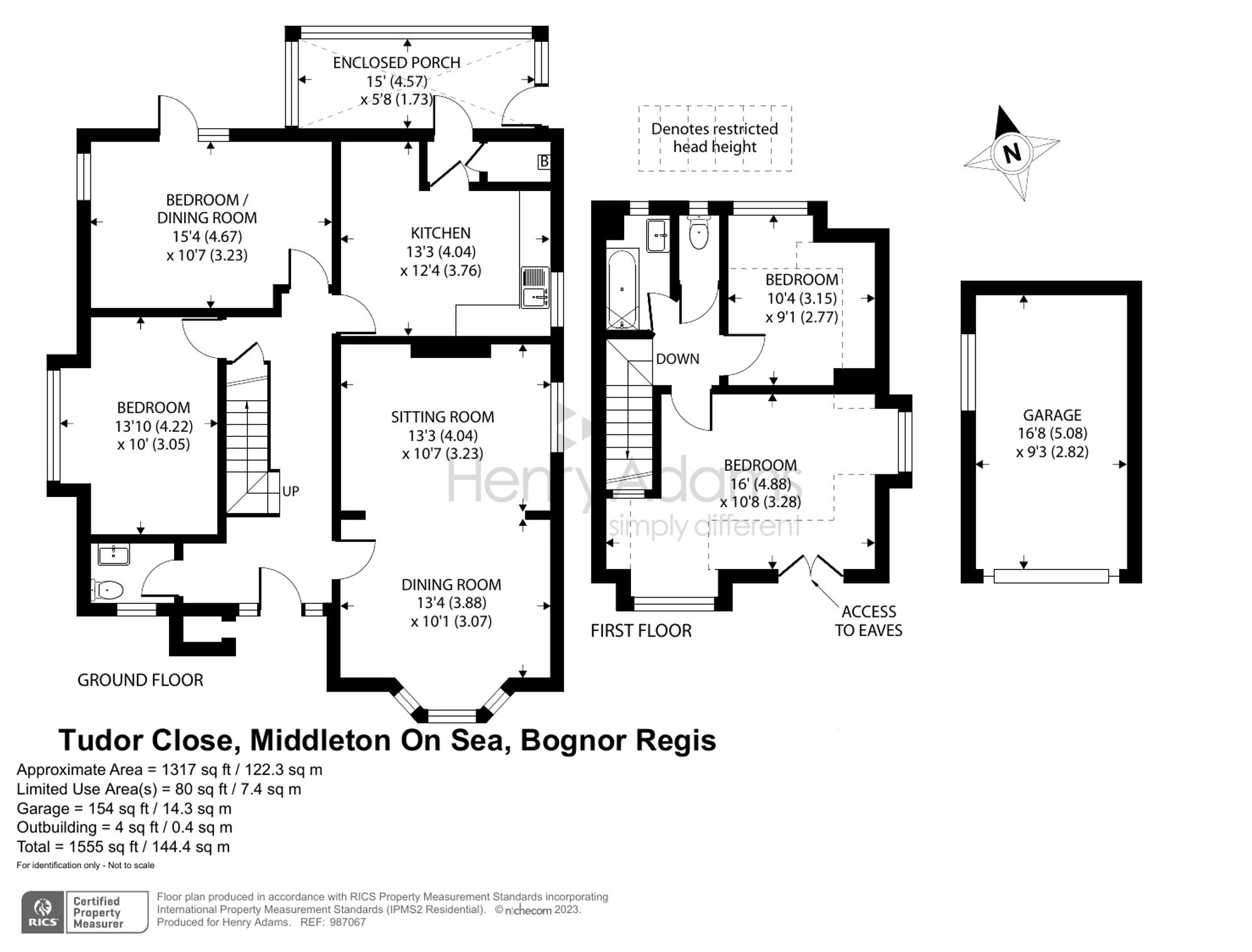 Tudor Close, Bognor Regis, PO22 floorplans