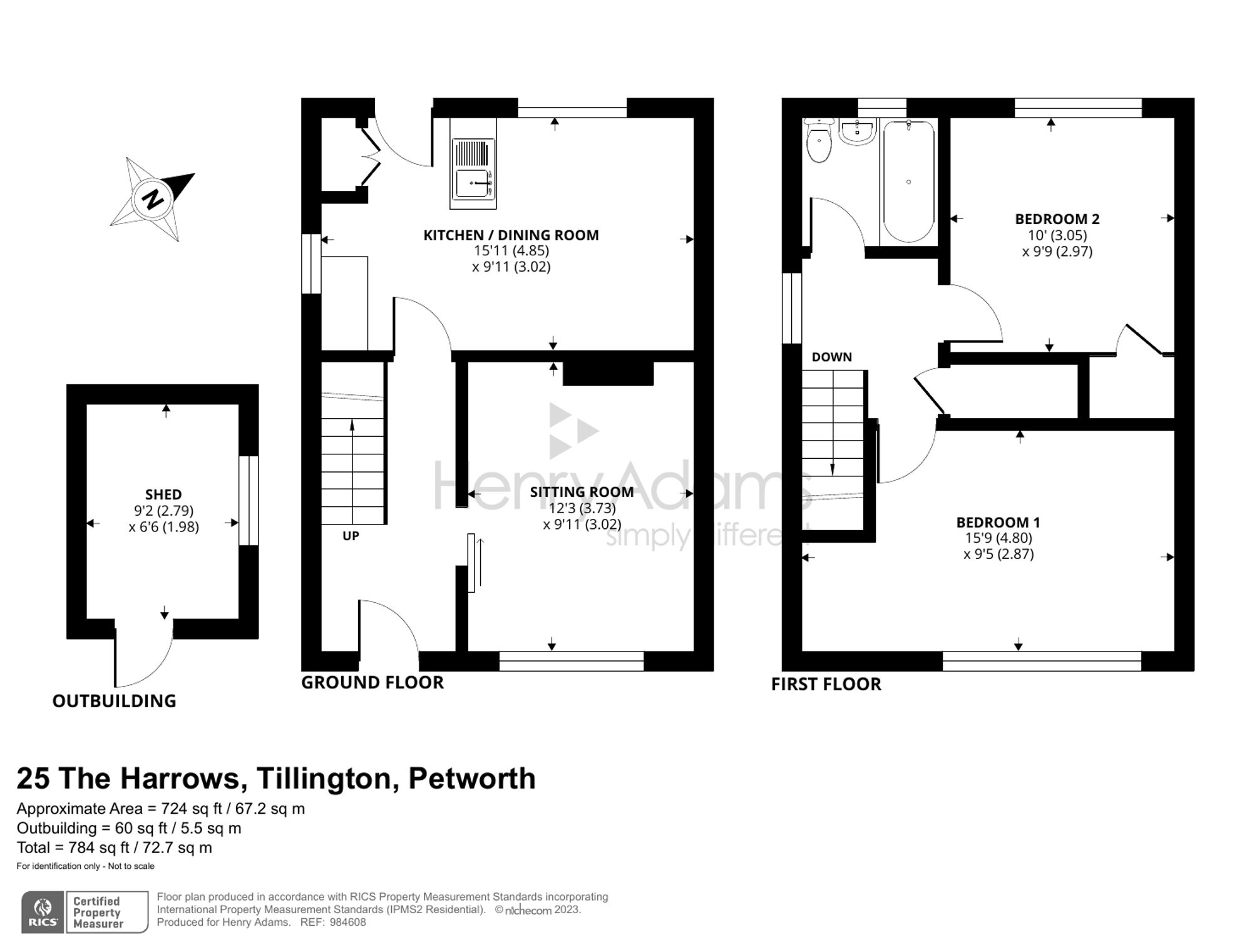 The Harrows, Tillington, GU28 floorplans