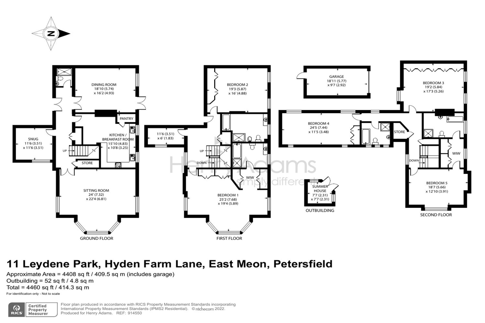 Hyden Farm Lane, East Meon, GU32 floorplans