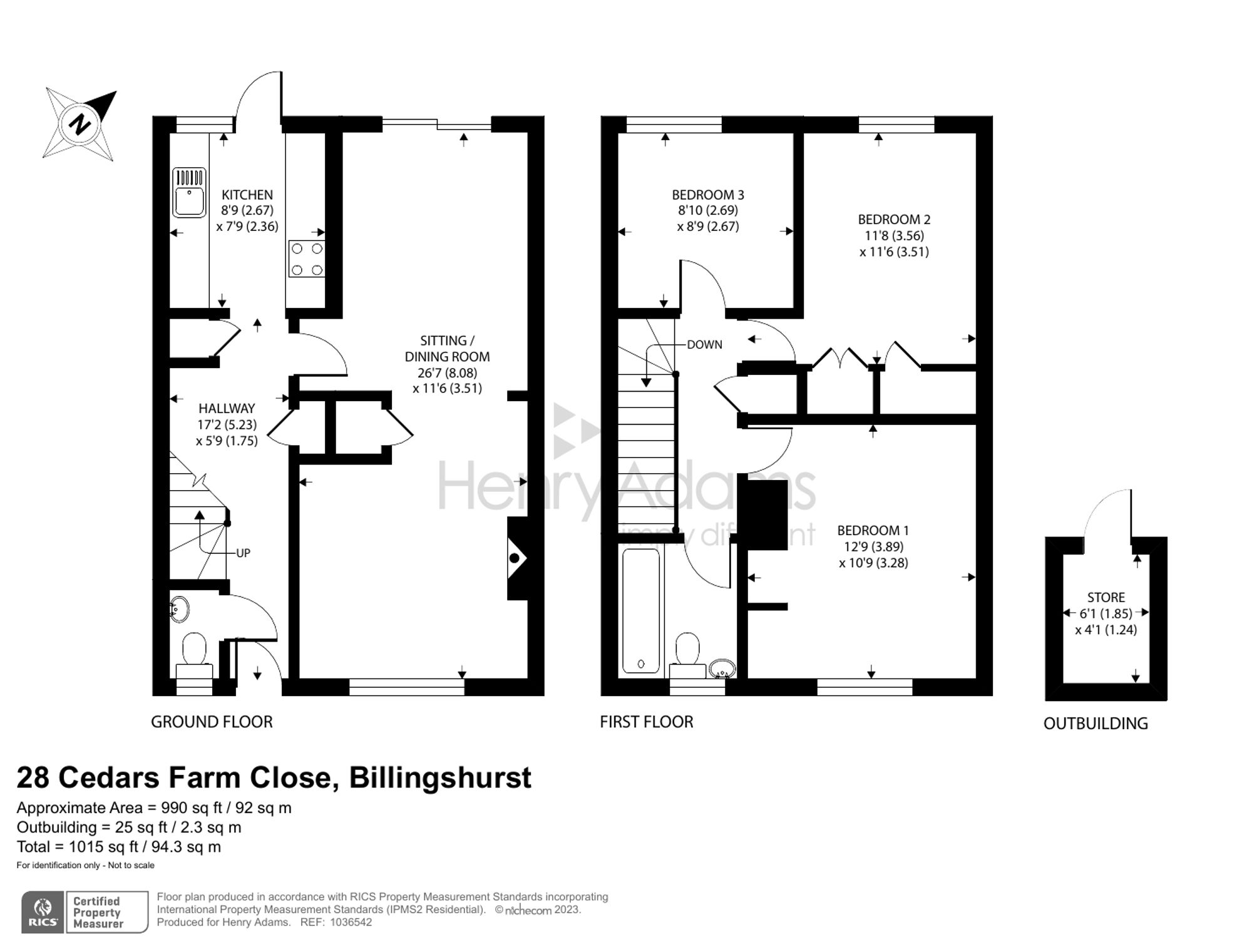 Cedars Farm Close, Billingshurst, RH14 floorplans