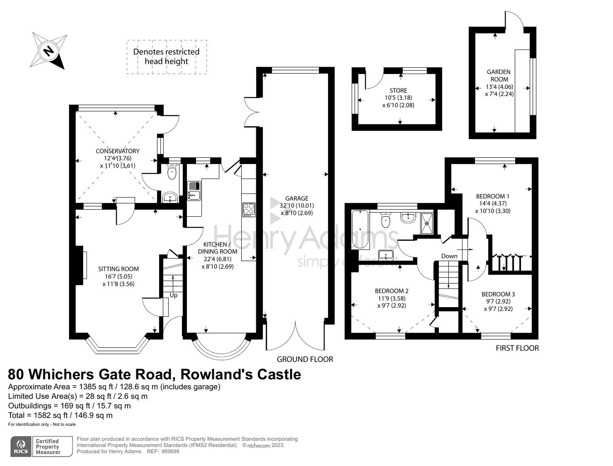 Whichers Gate Road, Rowland's Castle, PO9 floorplans