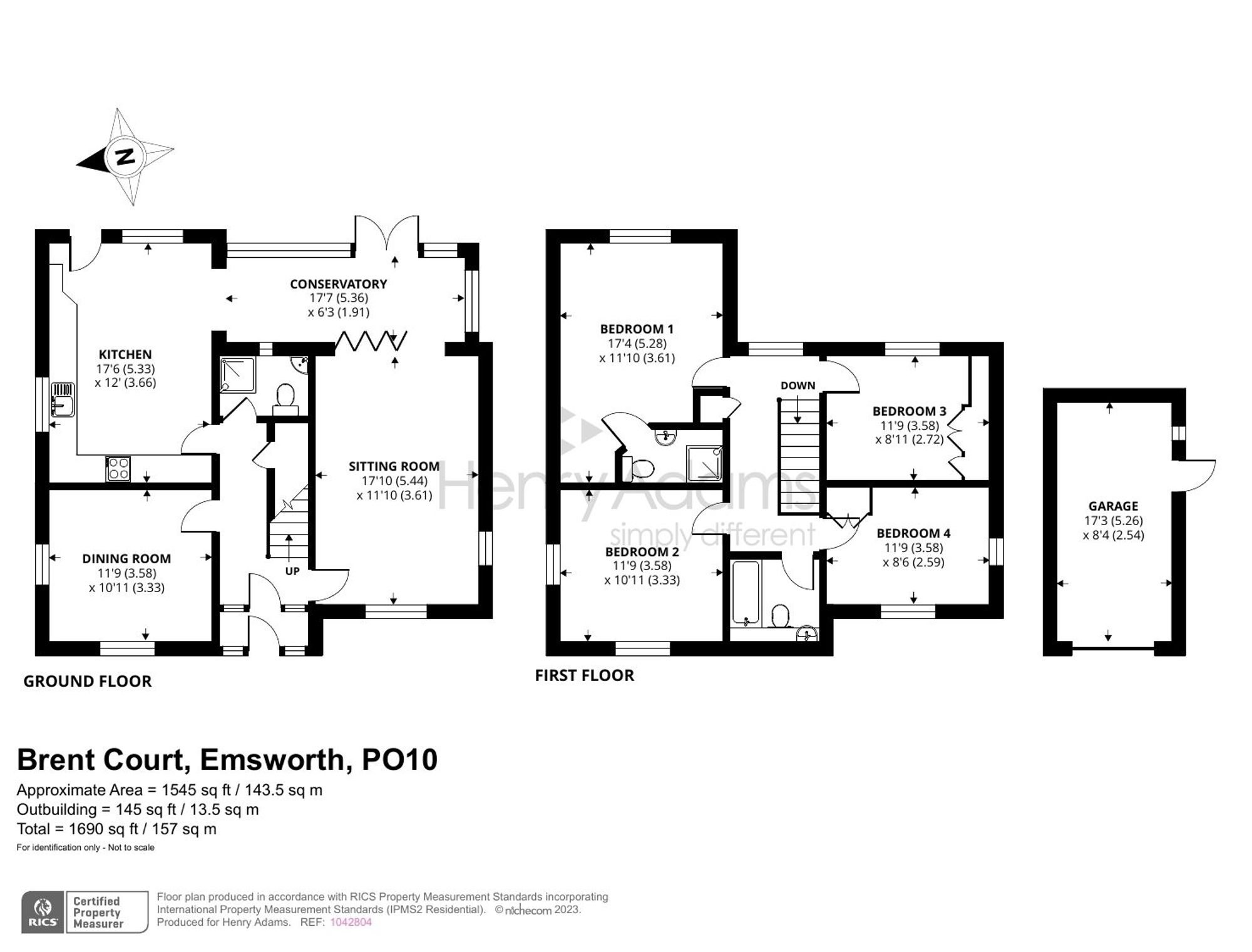 Brent Court, Emsworth, PO10 floorplans