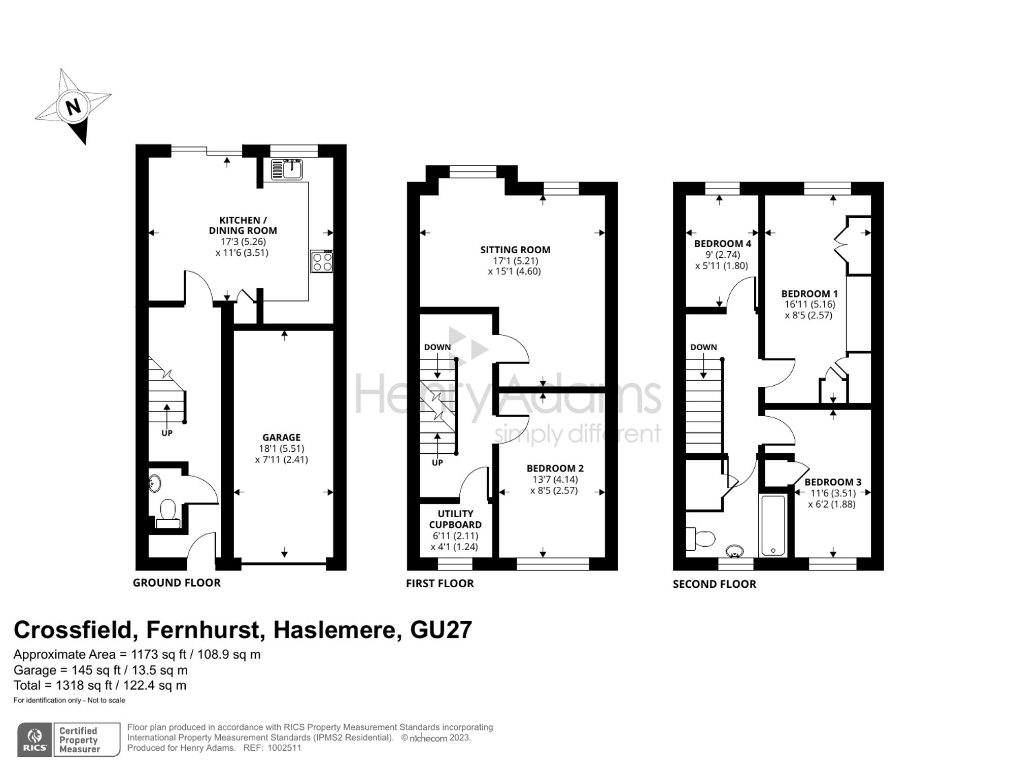 Crossfield, Fernhurst, GU27 floorplans