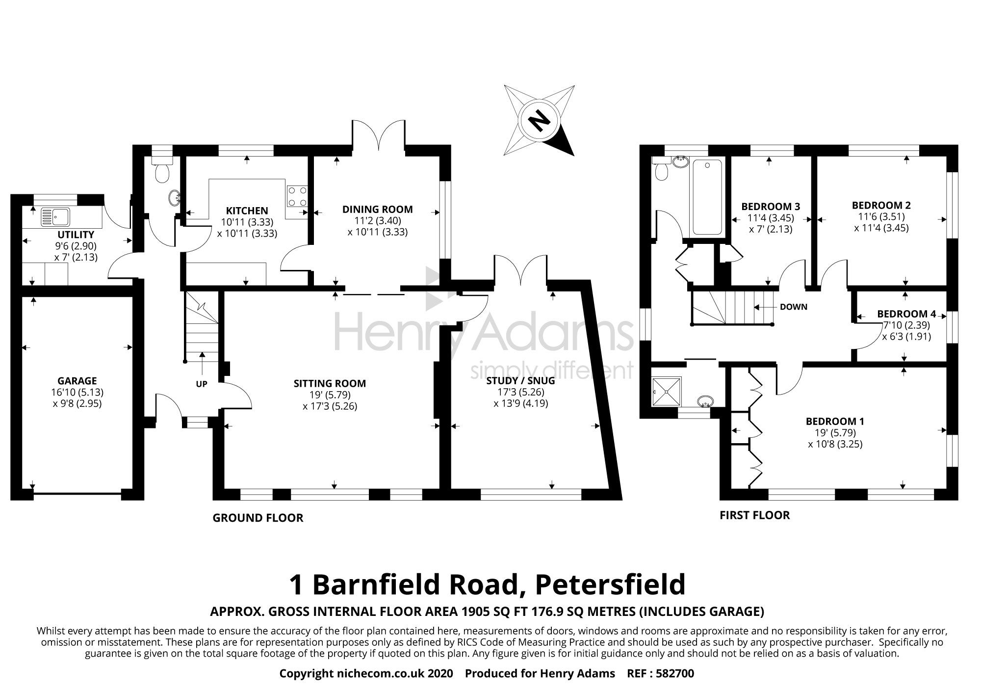 Barnfield Road, Petersfield, GU31 floorplans