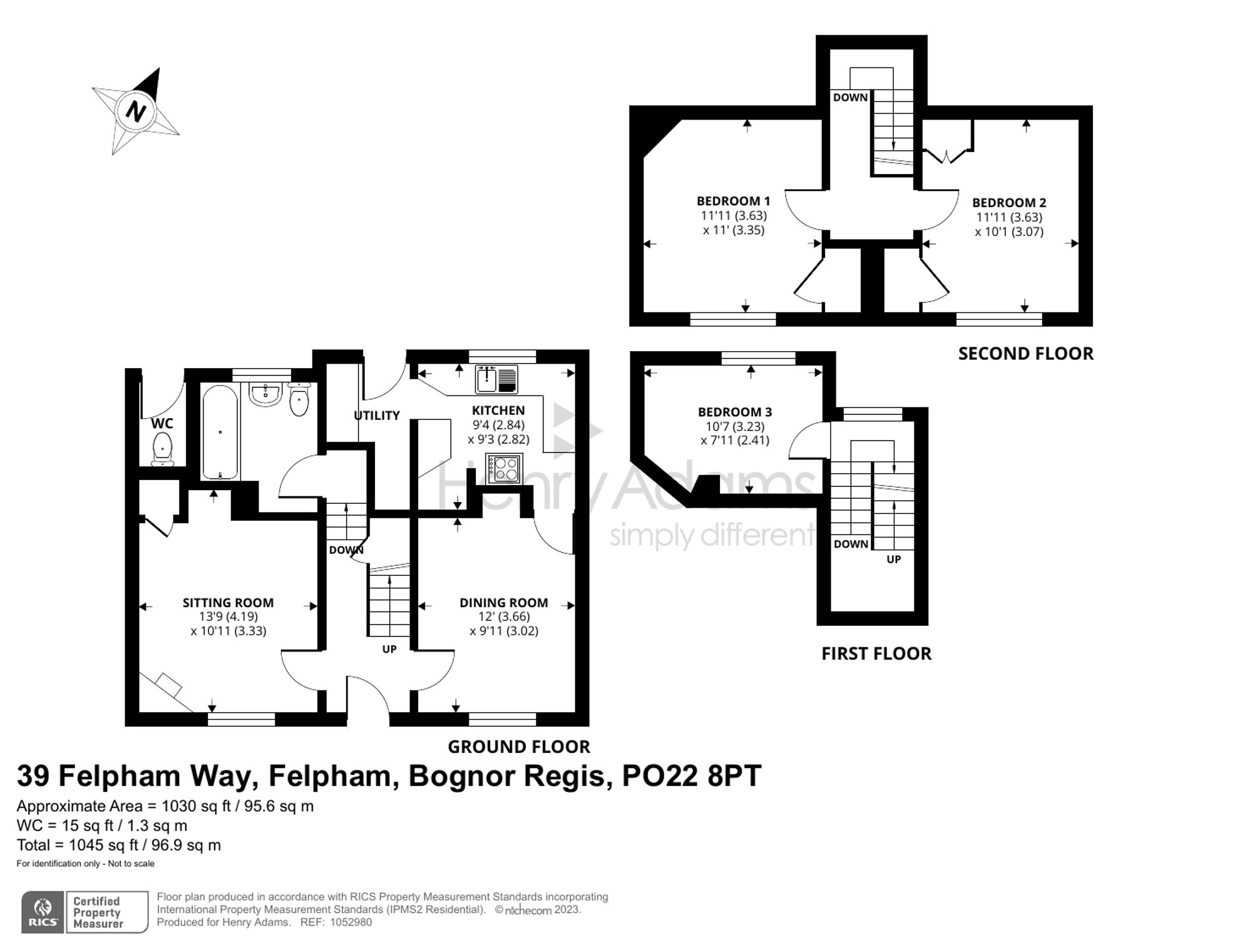 Felpham Way, Bognor Regis, PO22 floorplans