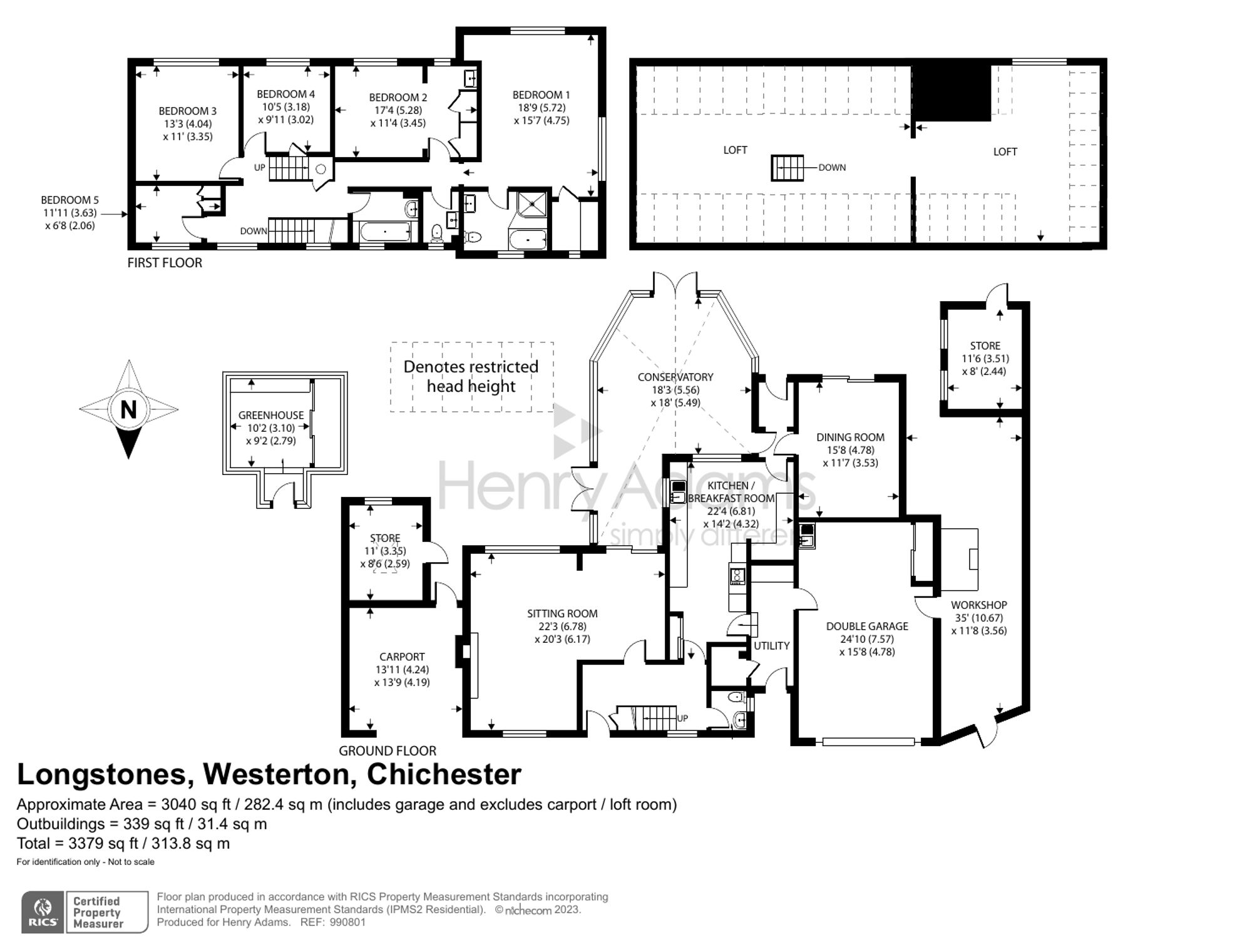 Westerton, Nr Chichester, PO18 floorplans