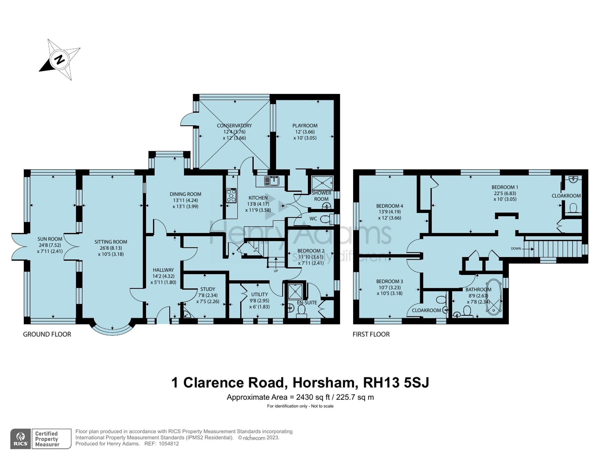 Clarence Road, Horsham, RH13 floorplans