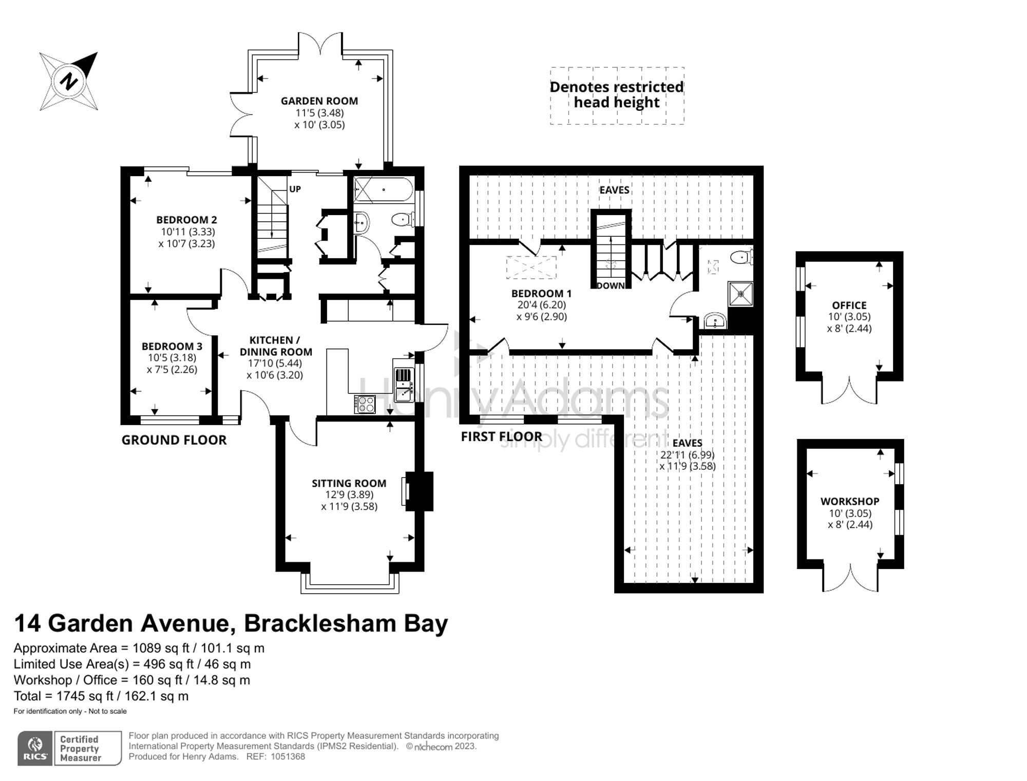 Garden Avenue, Bracklesham Bay, PO20 floorplans
