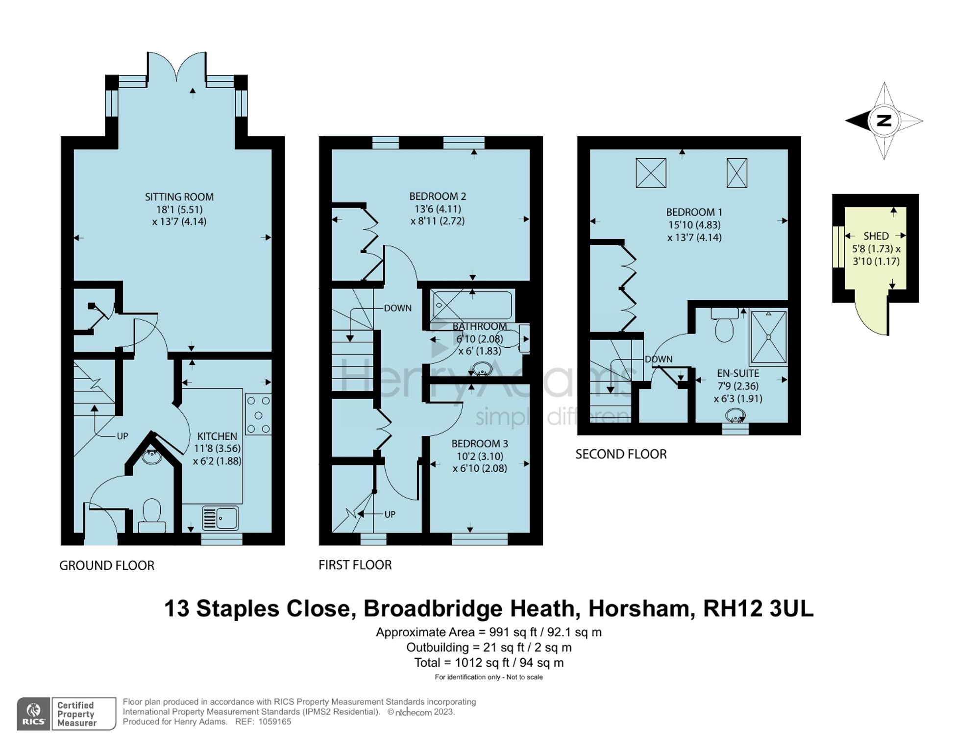 Staples Close, Broadbridge Heath, RH12 floorplans