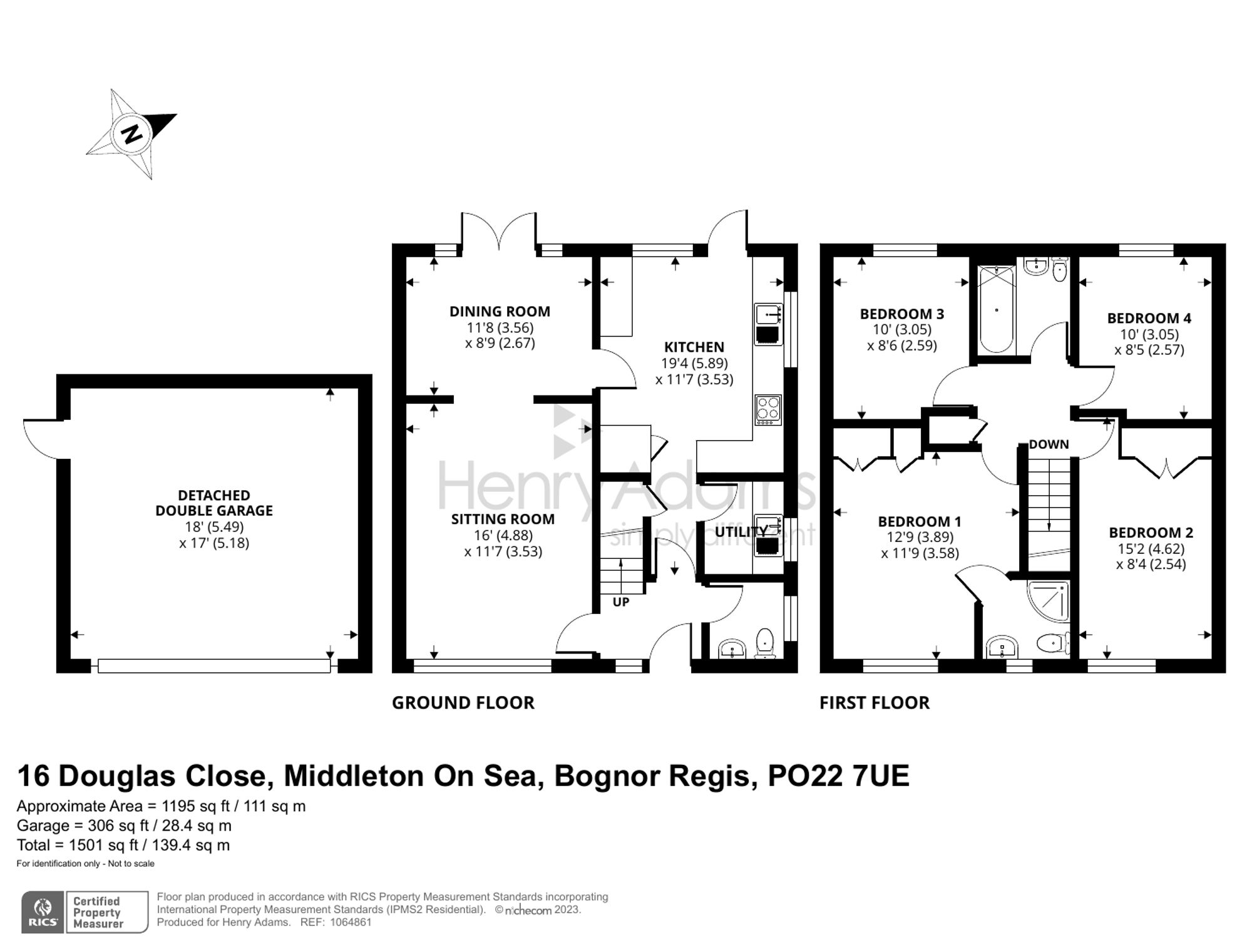 Douglas Close, Middleton-On-Sea, PO22 floorplans