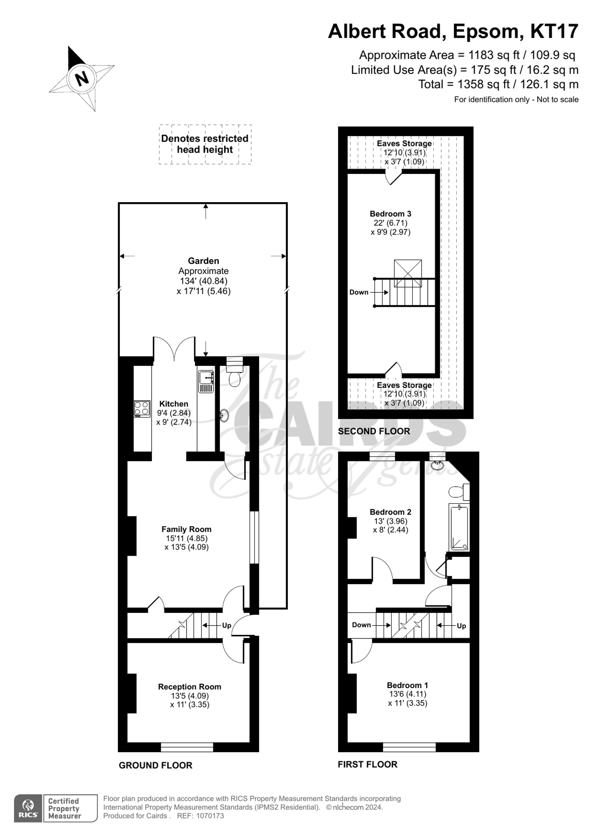 Albert Road, Epsom, KT17 Cairds Estate Agents