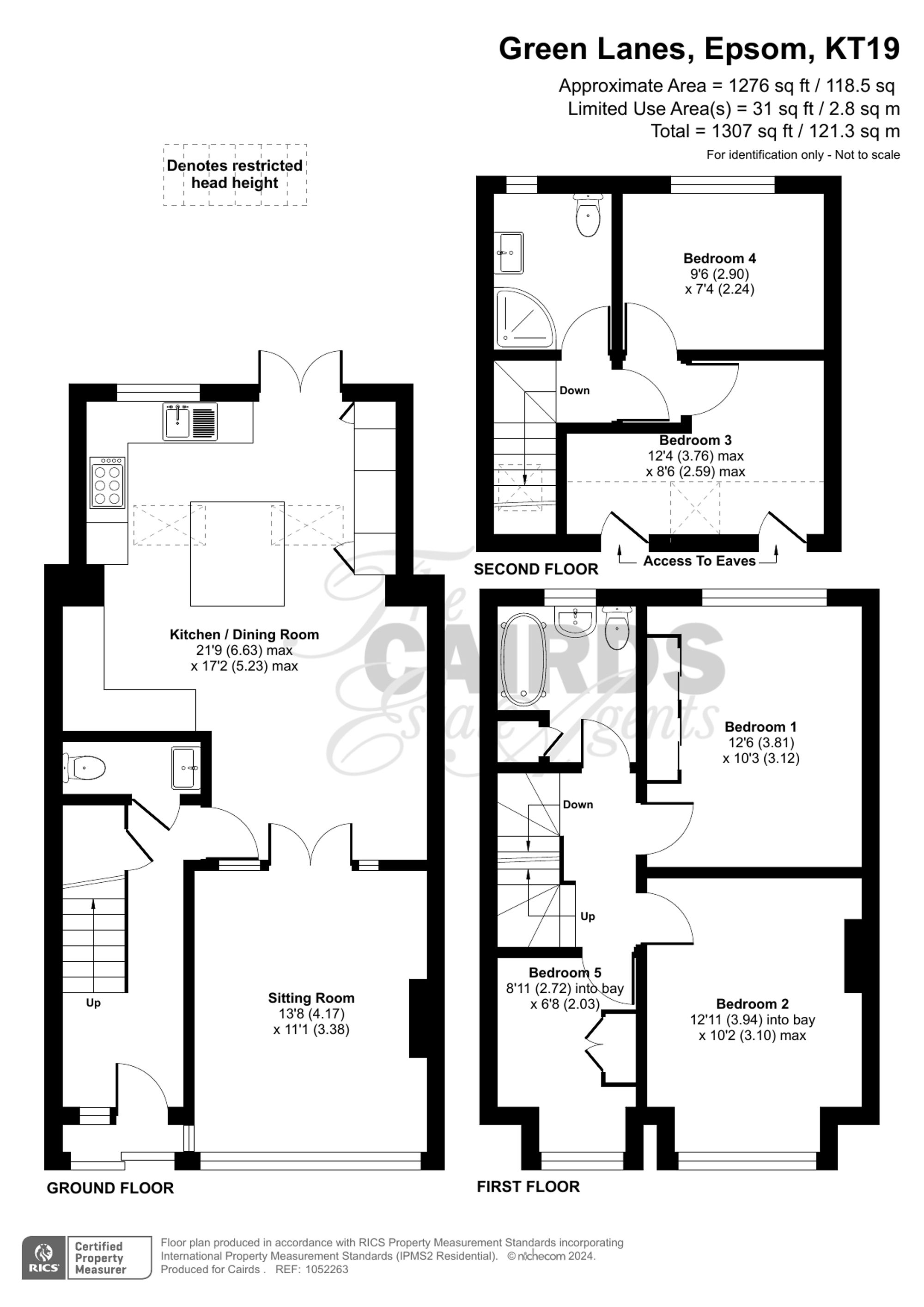 Green Lanes, Epsom, KT19 Cairds Estate Agents