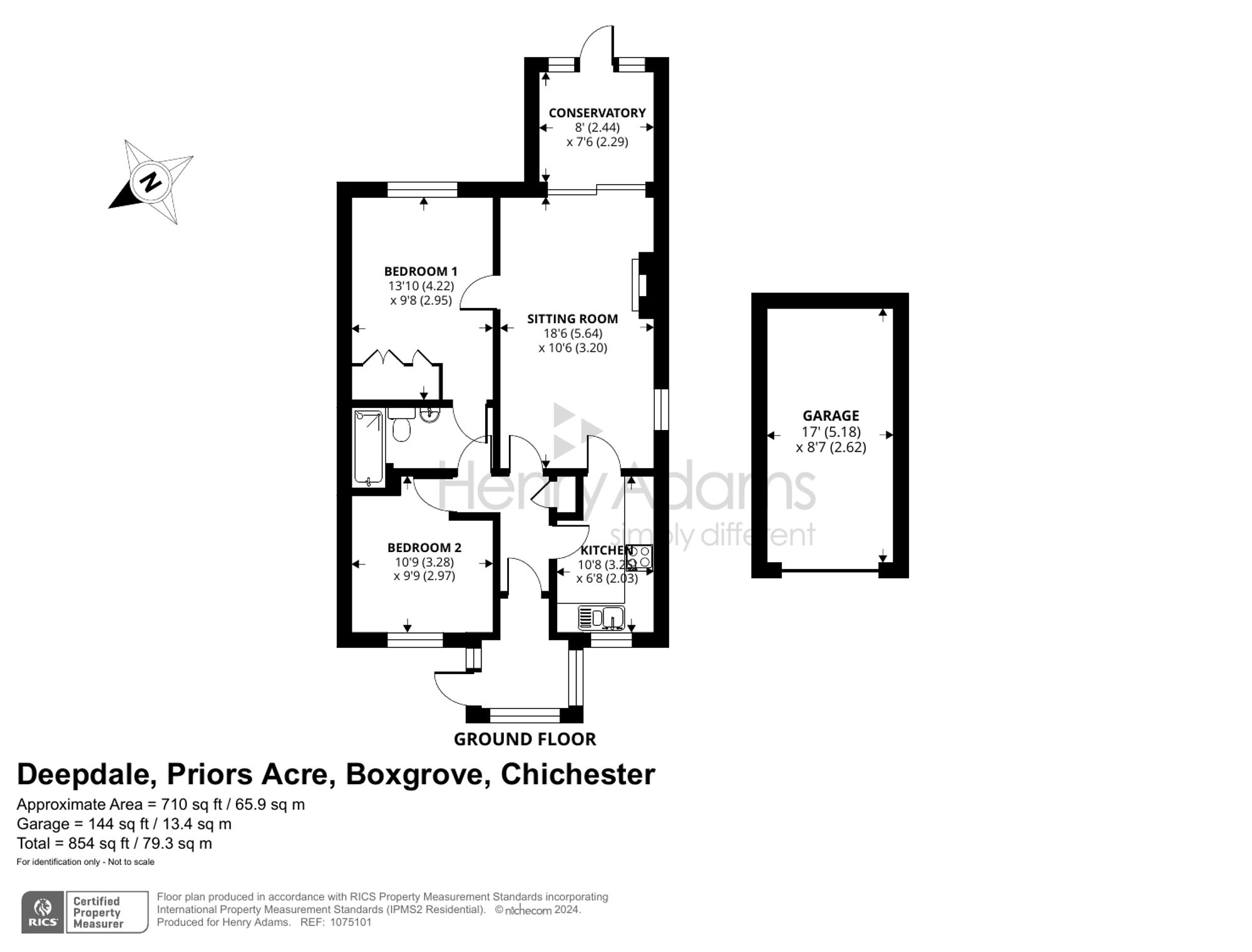 Priors Acre, Boxgrove, PO18 floorplans