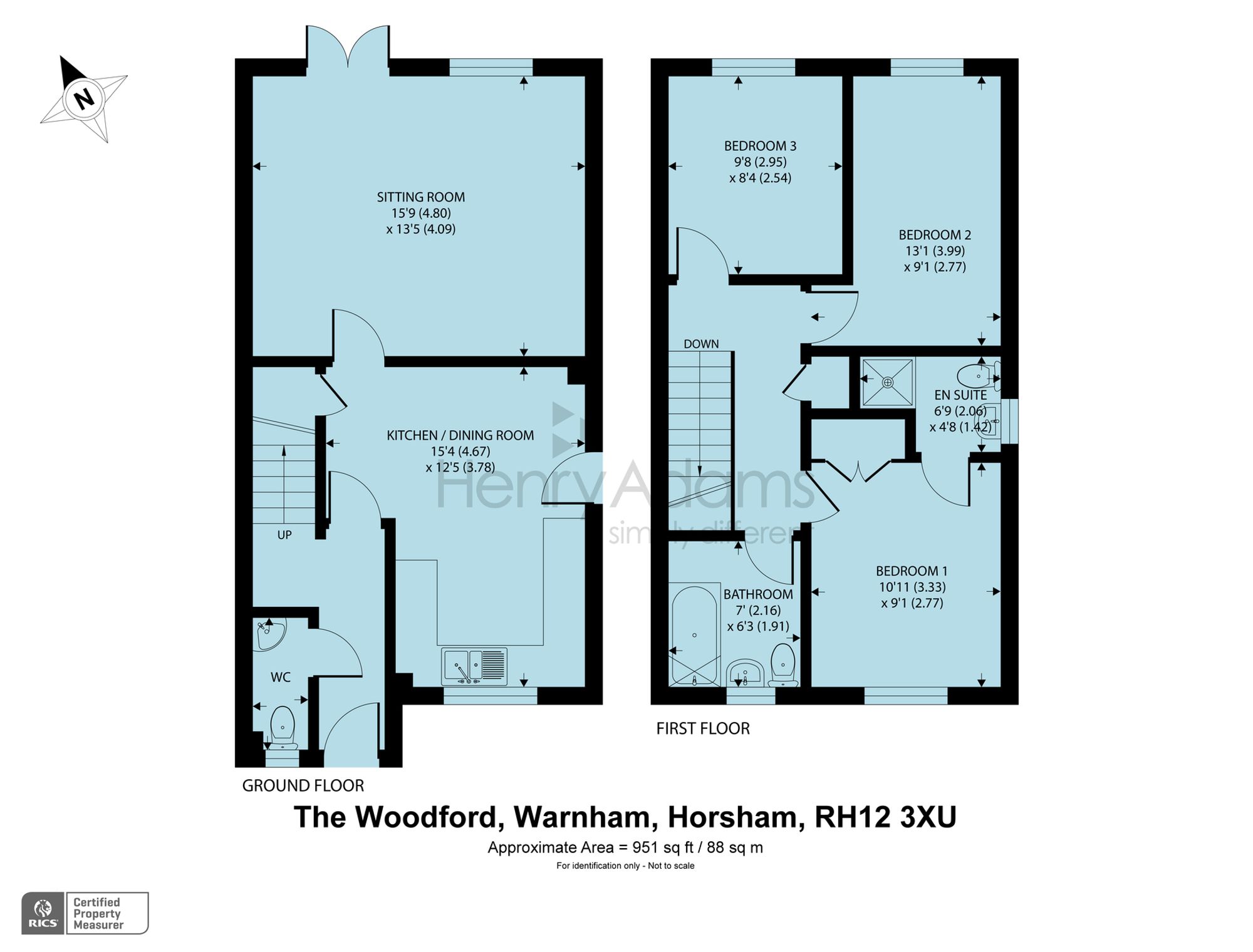 The Woodford, Warnham, RH12 floorplans
