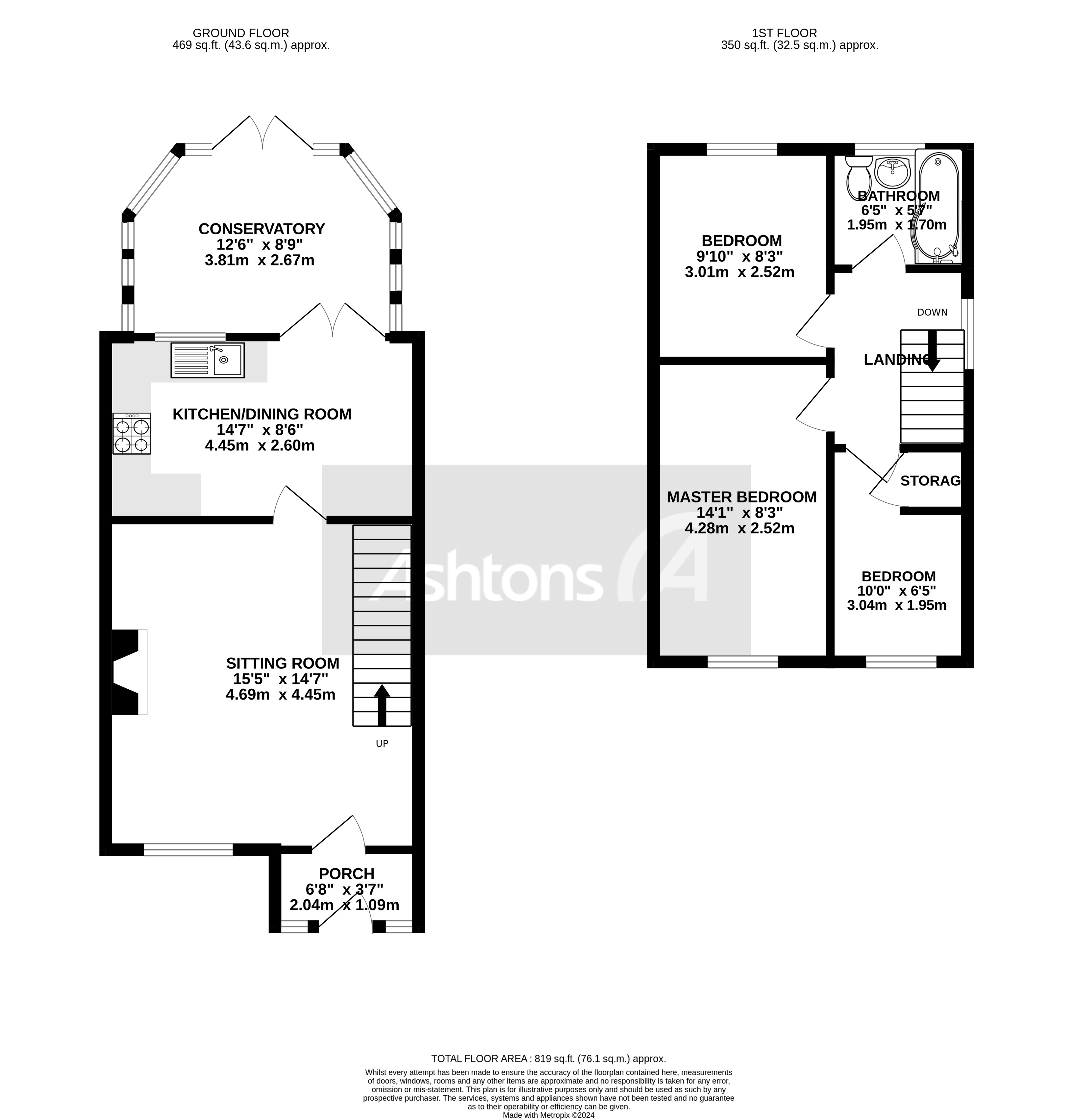 Bradshaw Close, St. Helens Floor Plan